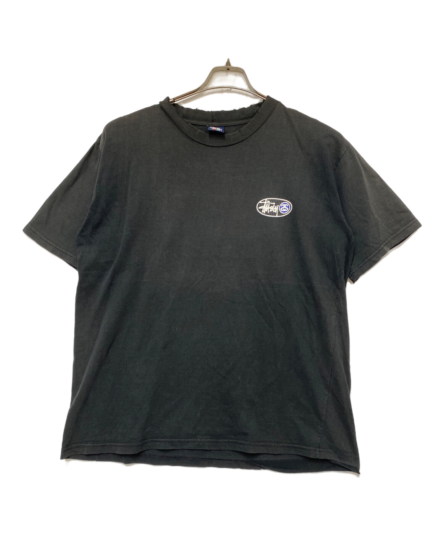 中古・古着通販】stussy (ステューシー) 半袖Tシャツ ブラック サイズ 