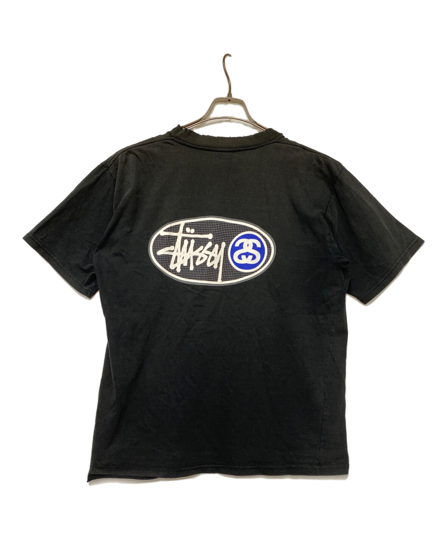 中古・古着通販】stussy (ステューシー) 半袖Tシャツ ブラック サイズ 