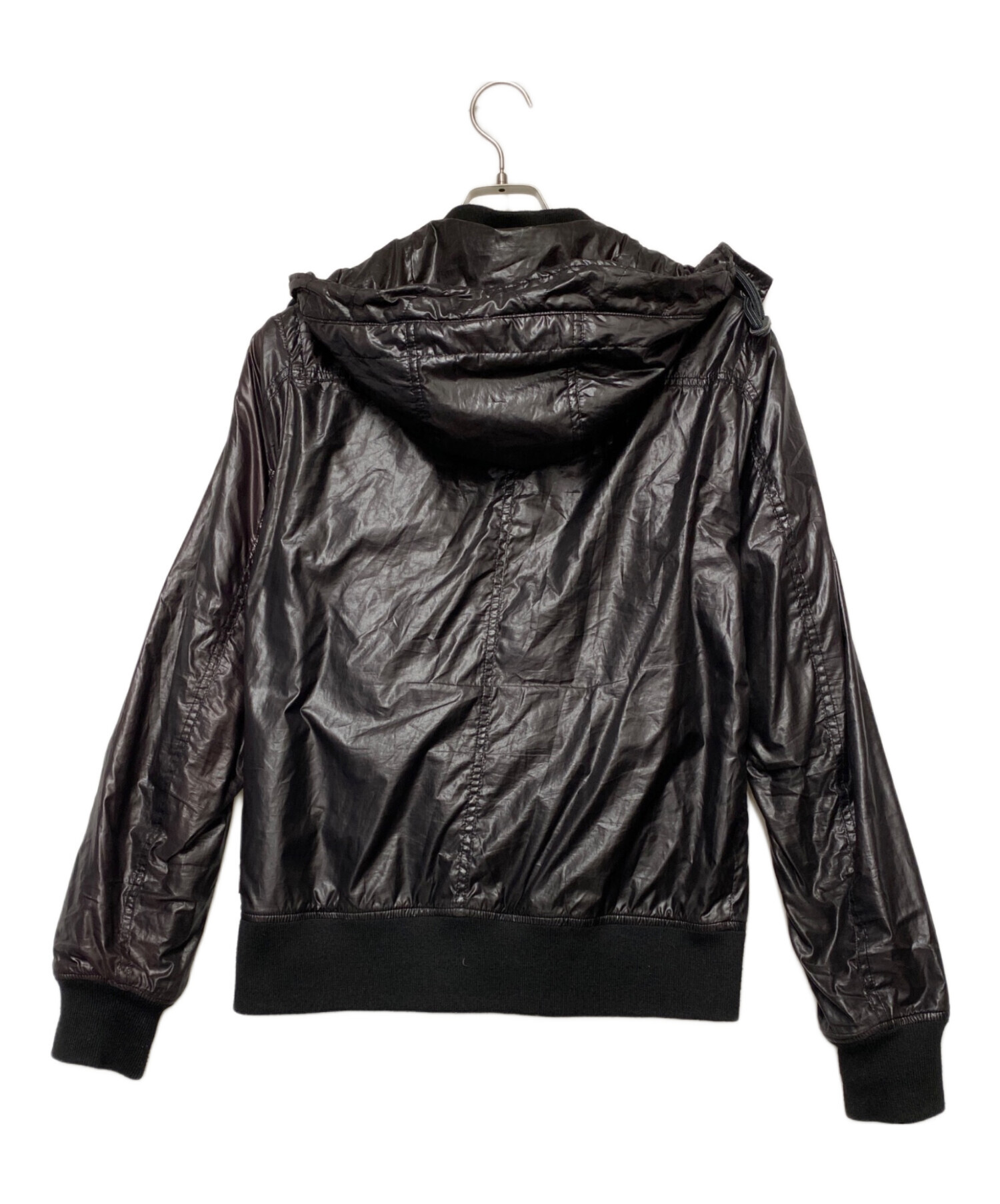 Diesel old ジップパーカー　古着　y2k テック系 Diesel Vintage Fur Hood Y2K Zip Hoodie Small | eBay