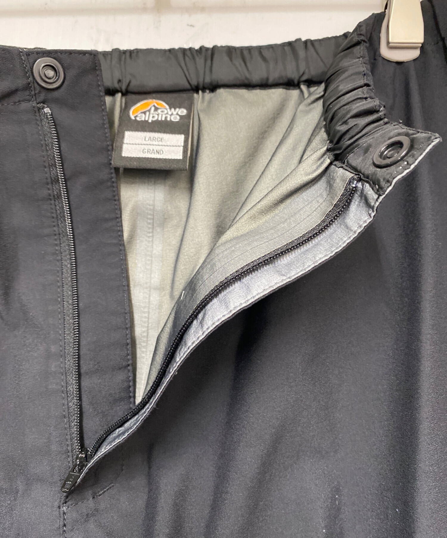 Alpine Lowe ロウアルパイン alpine GORE-TEX 裾ジップ ドローコード 