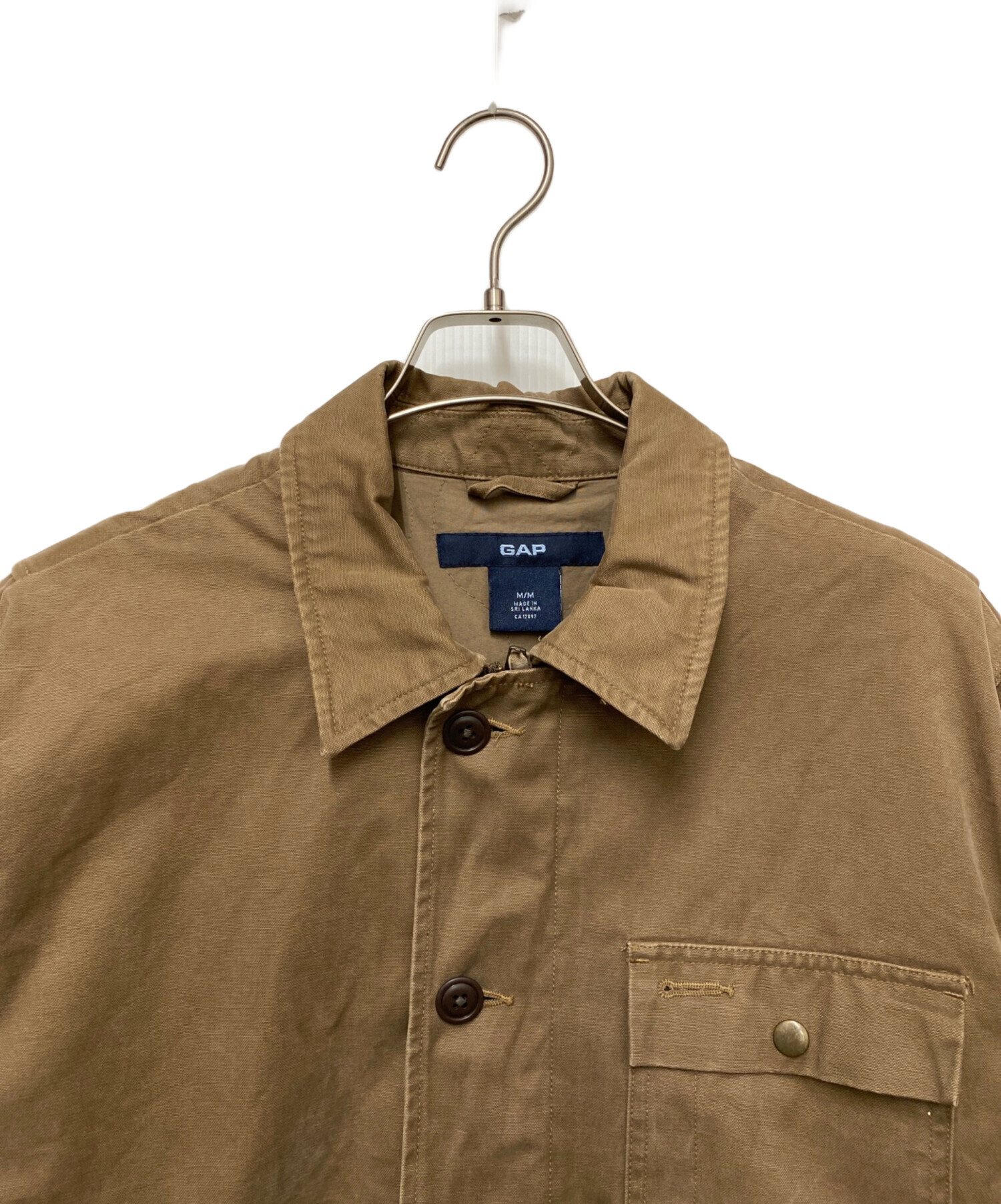 中古・古着通販】GAP (ギャップ) カバーオール ベージュ サイズ:M