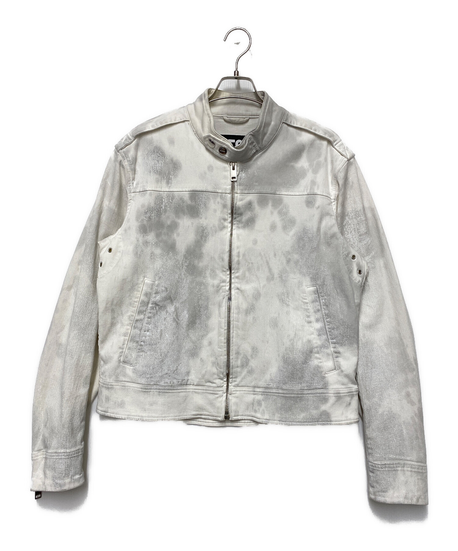 中古・古着通販】DIESEL (ディーゼル) シングルライダースジャケット