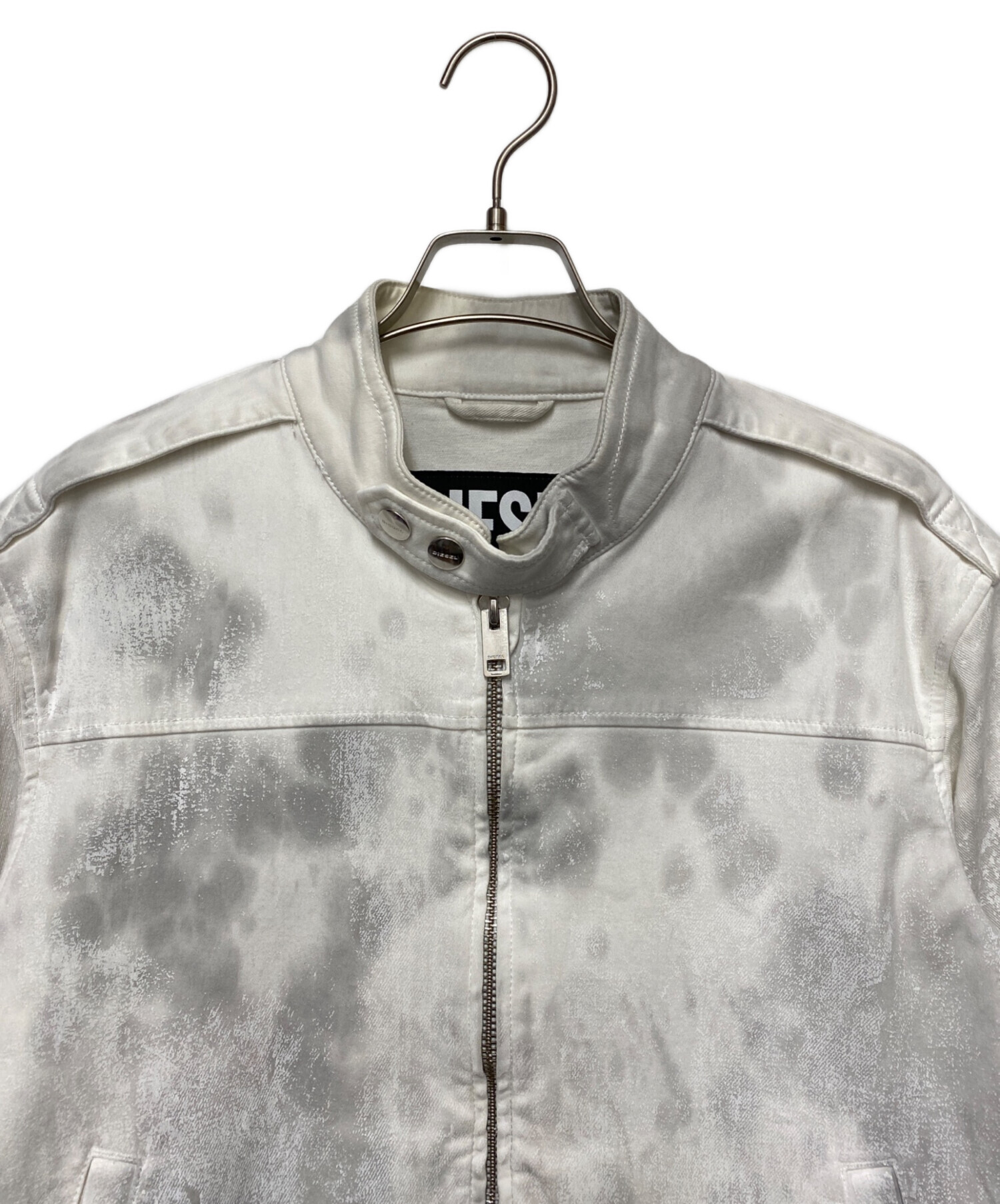 中古・古着通販】DIESEL (ディーゼル) シングルライダースジャケット