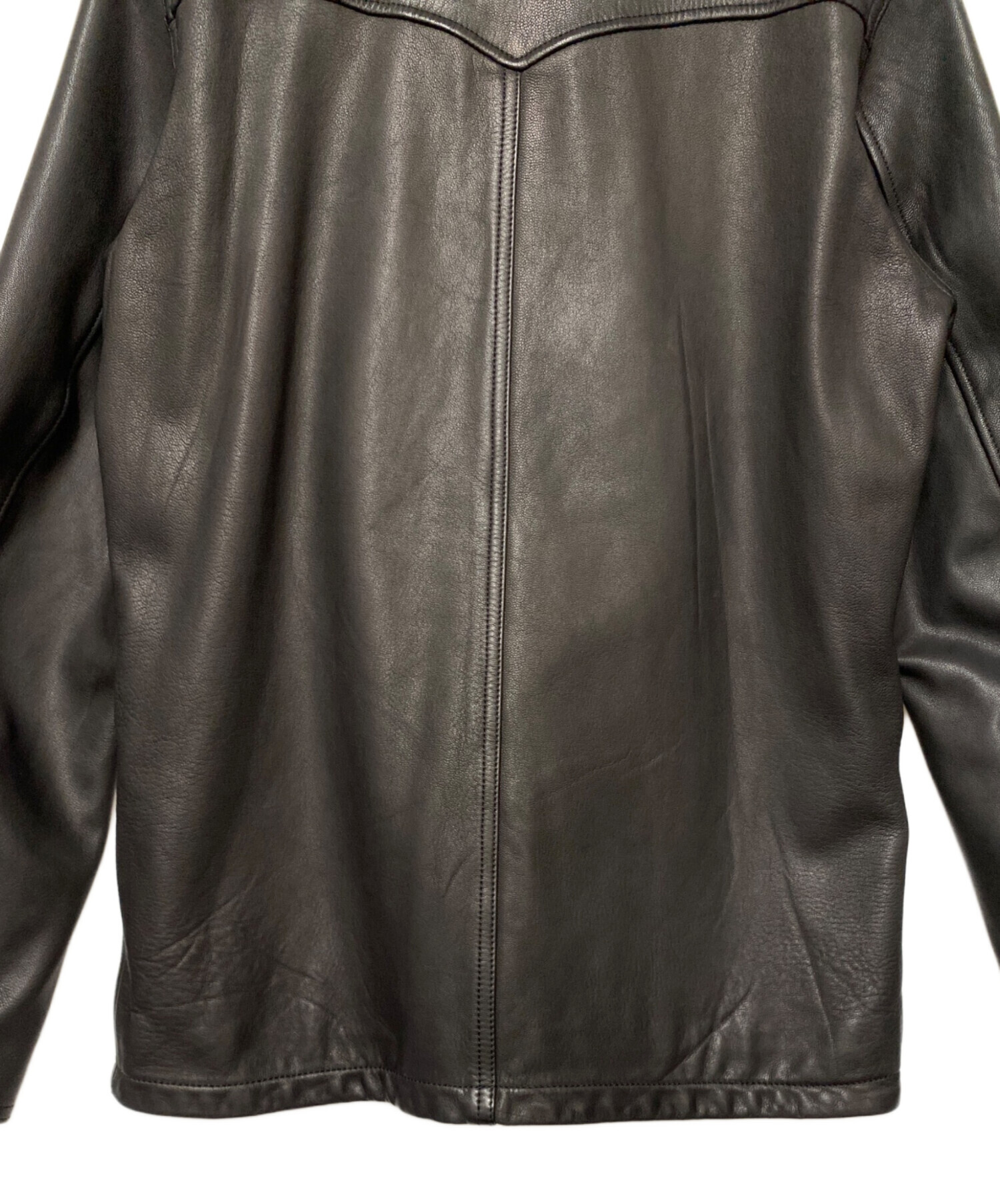 みずっち‼︎HYSTERIC GLAMOUR ★ブラックレザー　ヴィンテージ HYSTERIC GLAMOUR ヒステリックグラマー 0253LB05 × Lewis Leathers