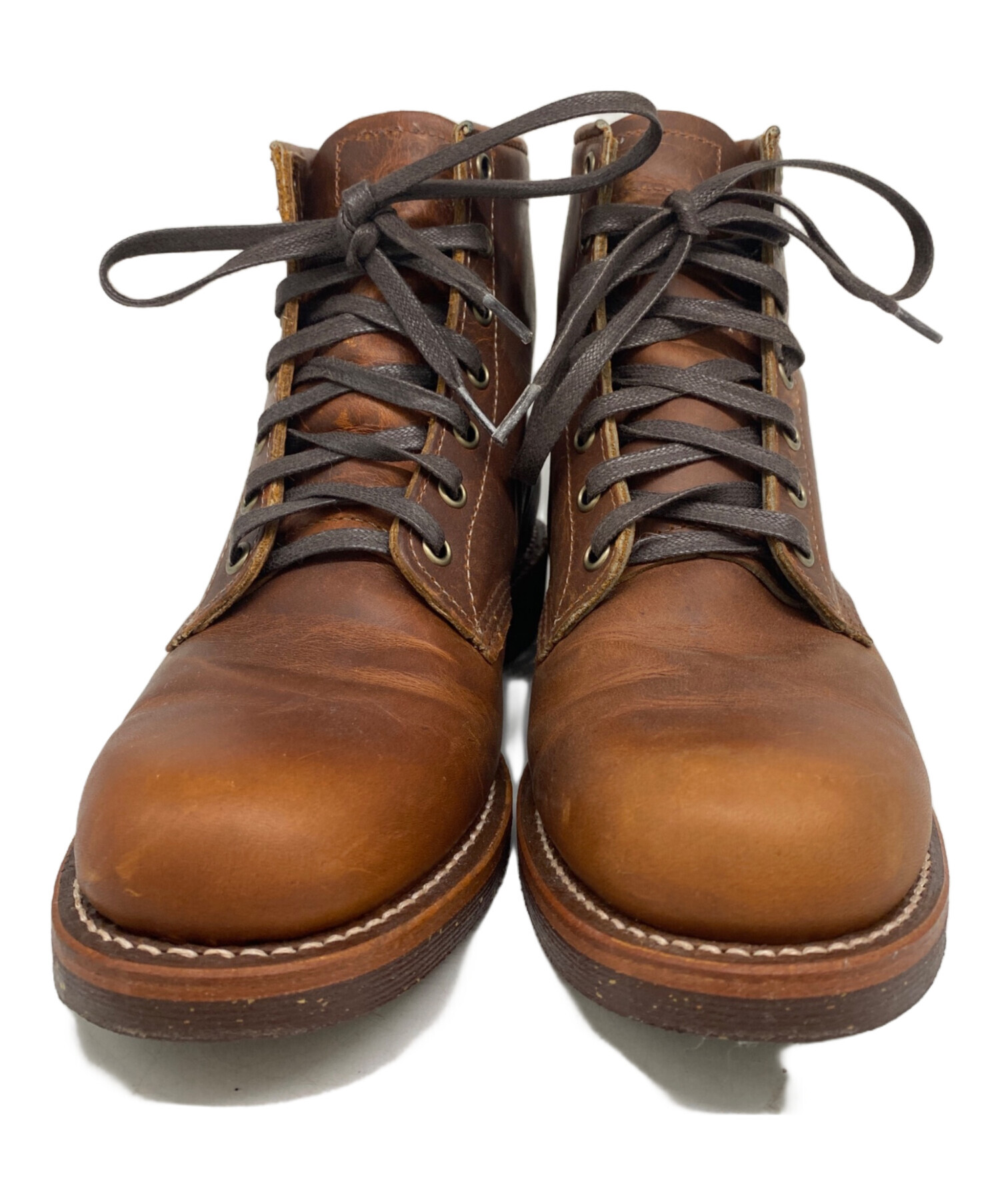 中古・古着通販】CHIPPEWA (チペワ) レザーブーツ ブラウン サイズ