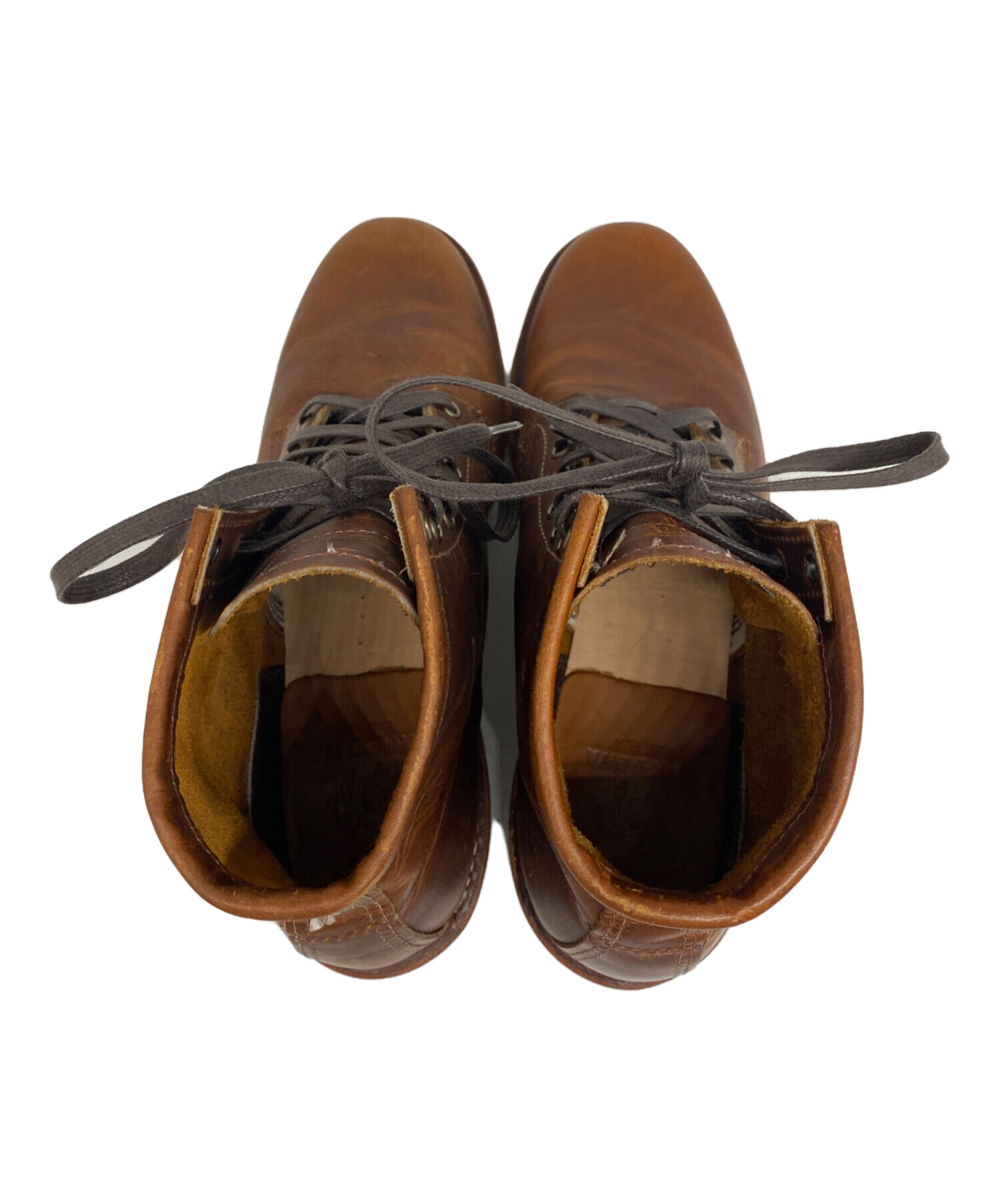 中古・古着通販】CHIPPEWA (チペワ) レザーブーツ ブラウン サイズ