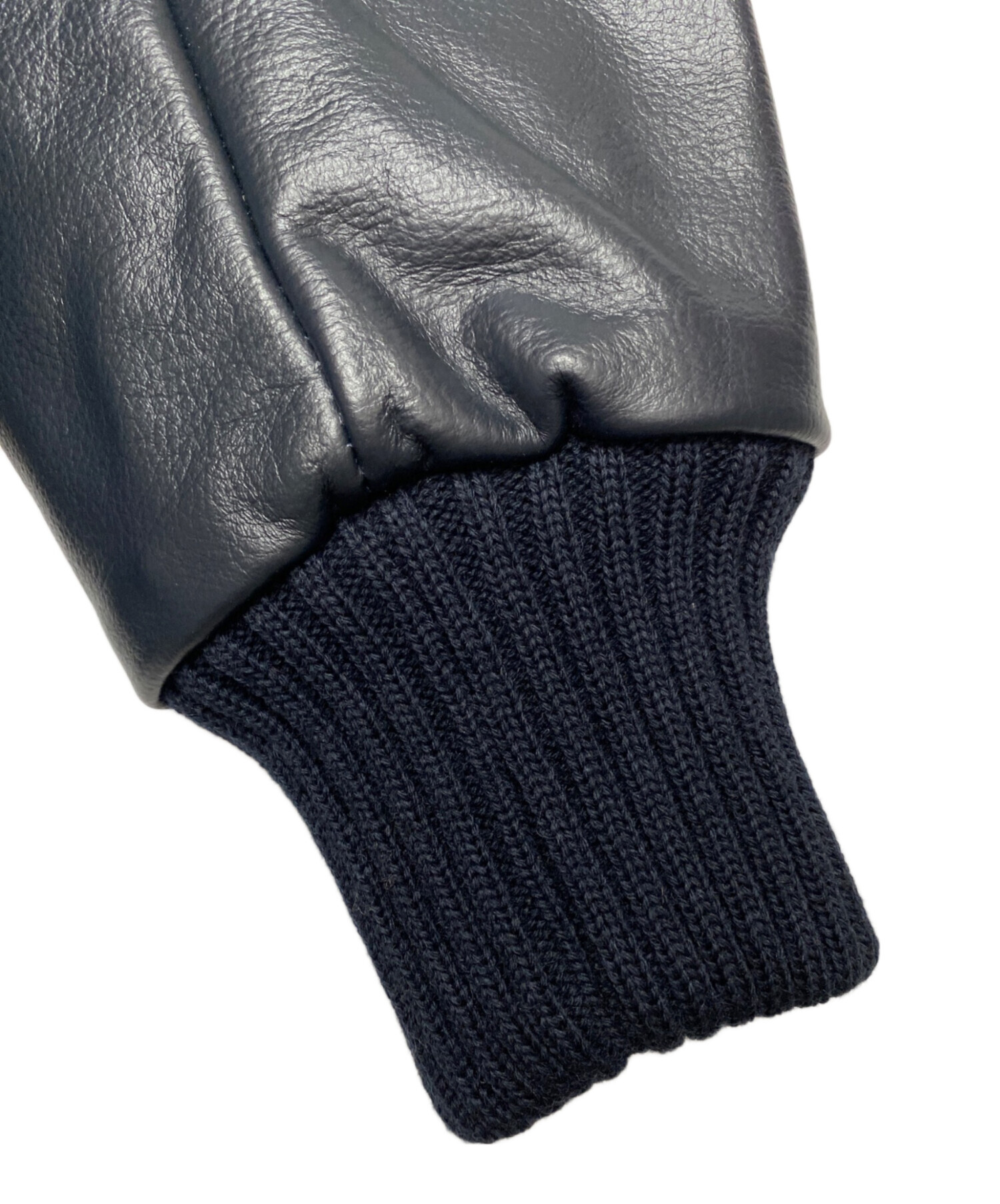 スクーカム　スタジャン ネイビー 中古・古着通販】SKOOKUM (スクーカム) スタジャン ネイビー サイズ:36