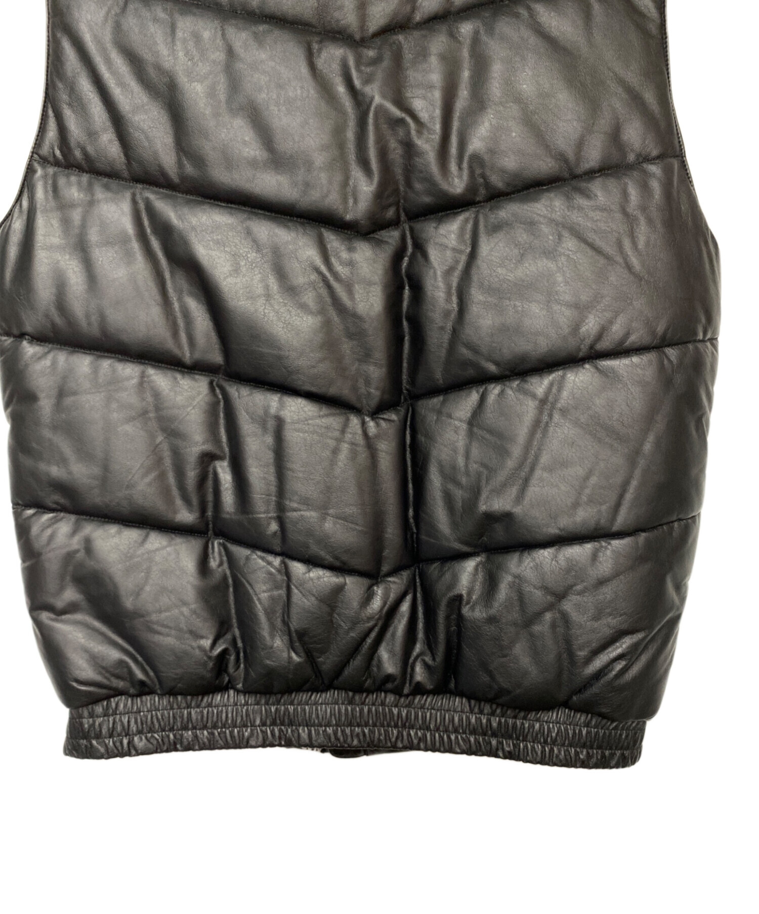 中古・古着通販】X-LARGE (エクストララージ) ダウンベスト ブラック