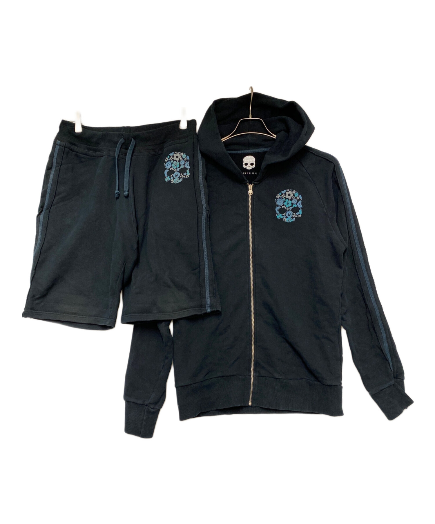 HYDROGENセットアップ 中古・古着通販HYDROGEN (ハイドロゲン) セットアップ ブラック