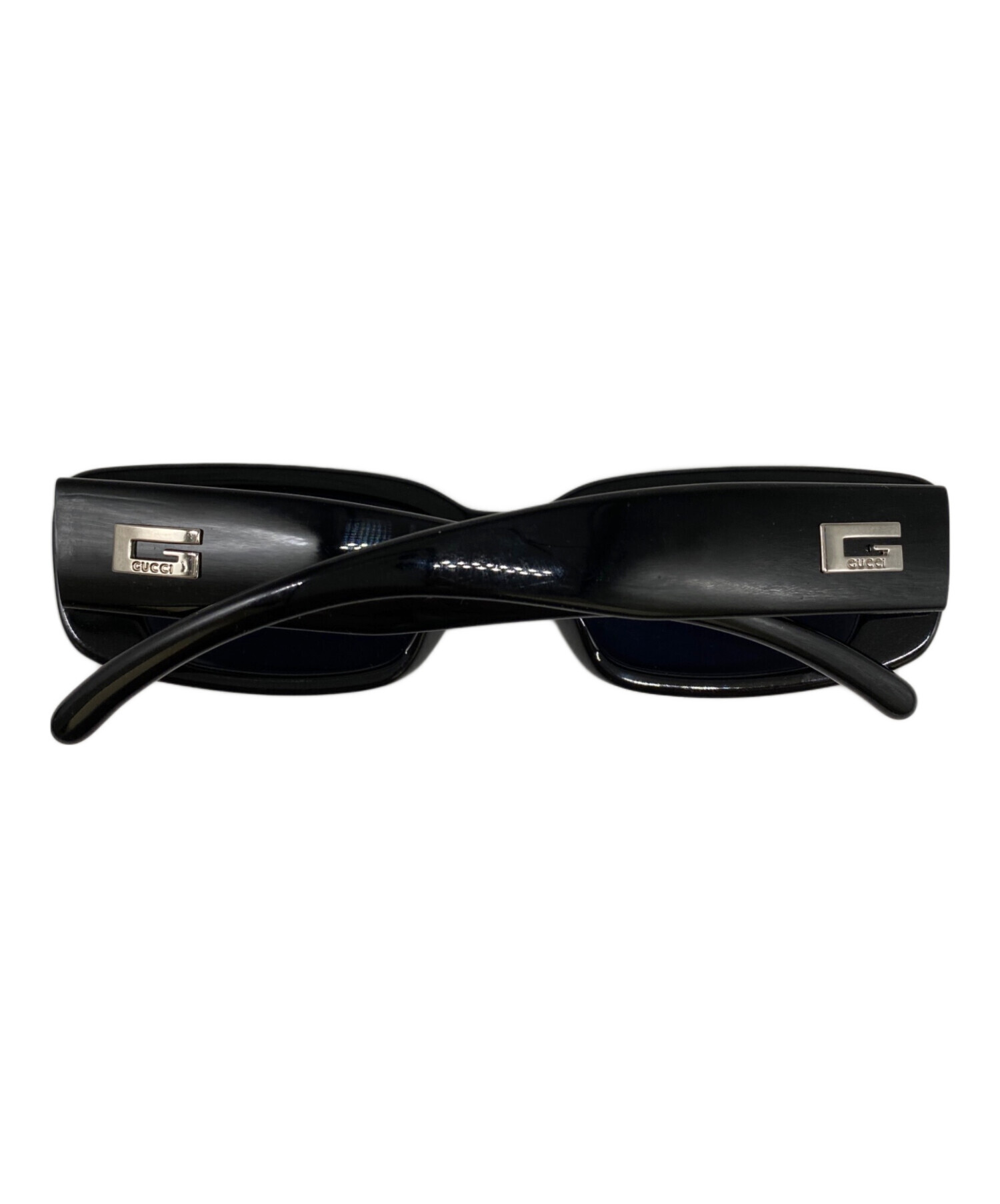 中古・古着通販】GUCCI (グッチ) サングラス ブラック サイズ:49ロ19