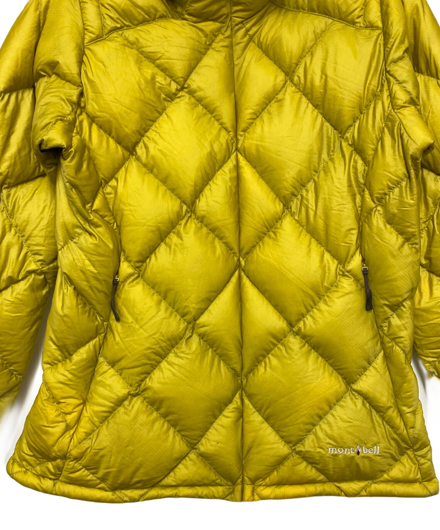 mont-bell イエローダウンジャケット XL 中古・古着通販】mont-bell (モンベル) ダウンジャケット イエロー