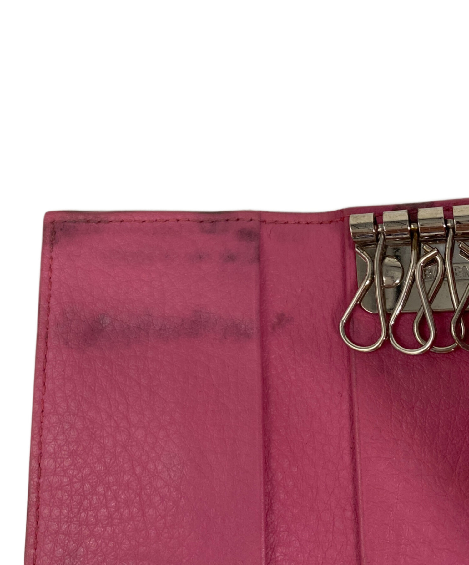 中古・古着通販】BALENCIAGA (バレンシアガ) 6連キーケース ピンク