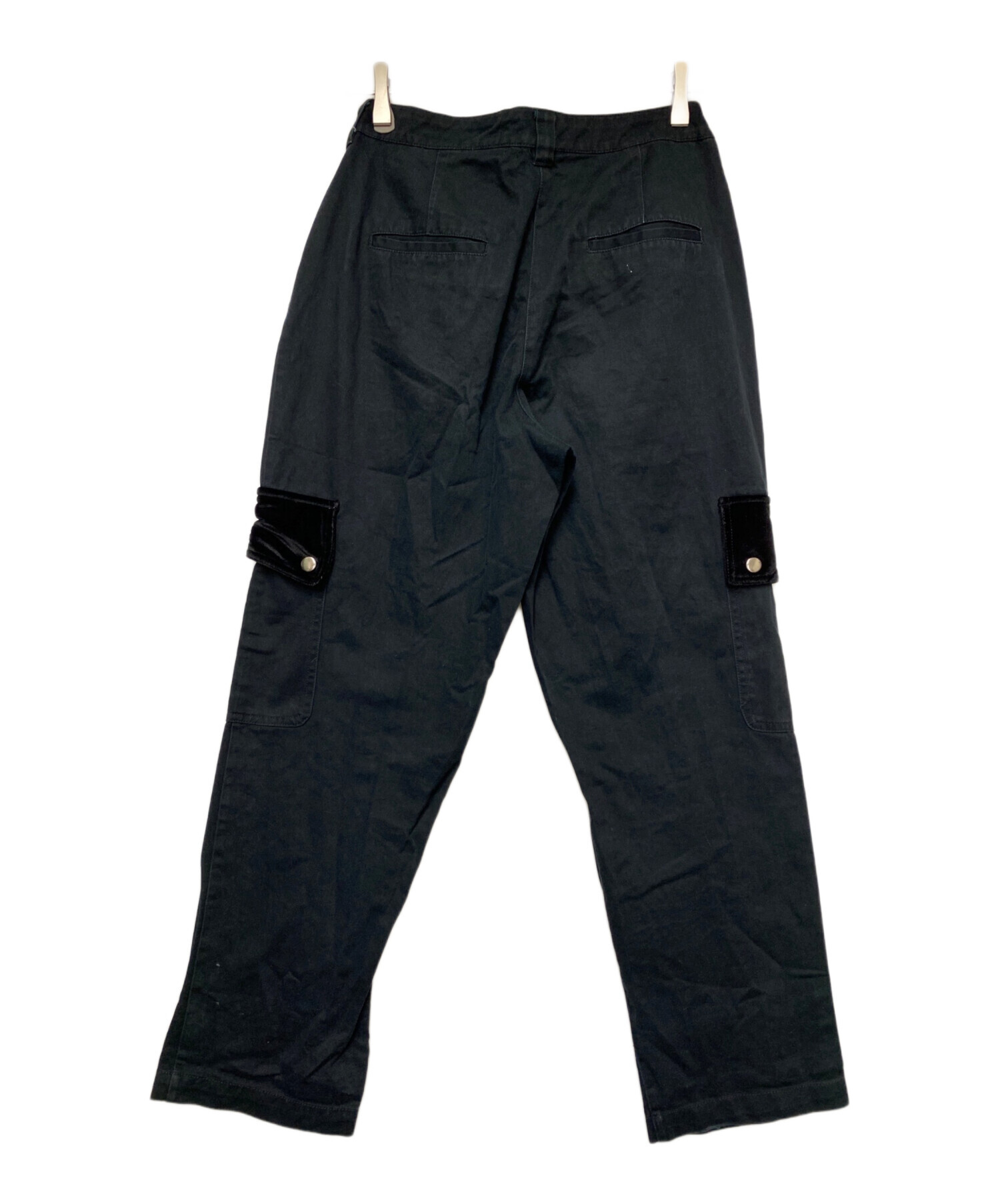 中古・古着通販】stussy (ステューシー) カーゴパンツ ブラック サイズ