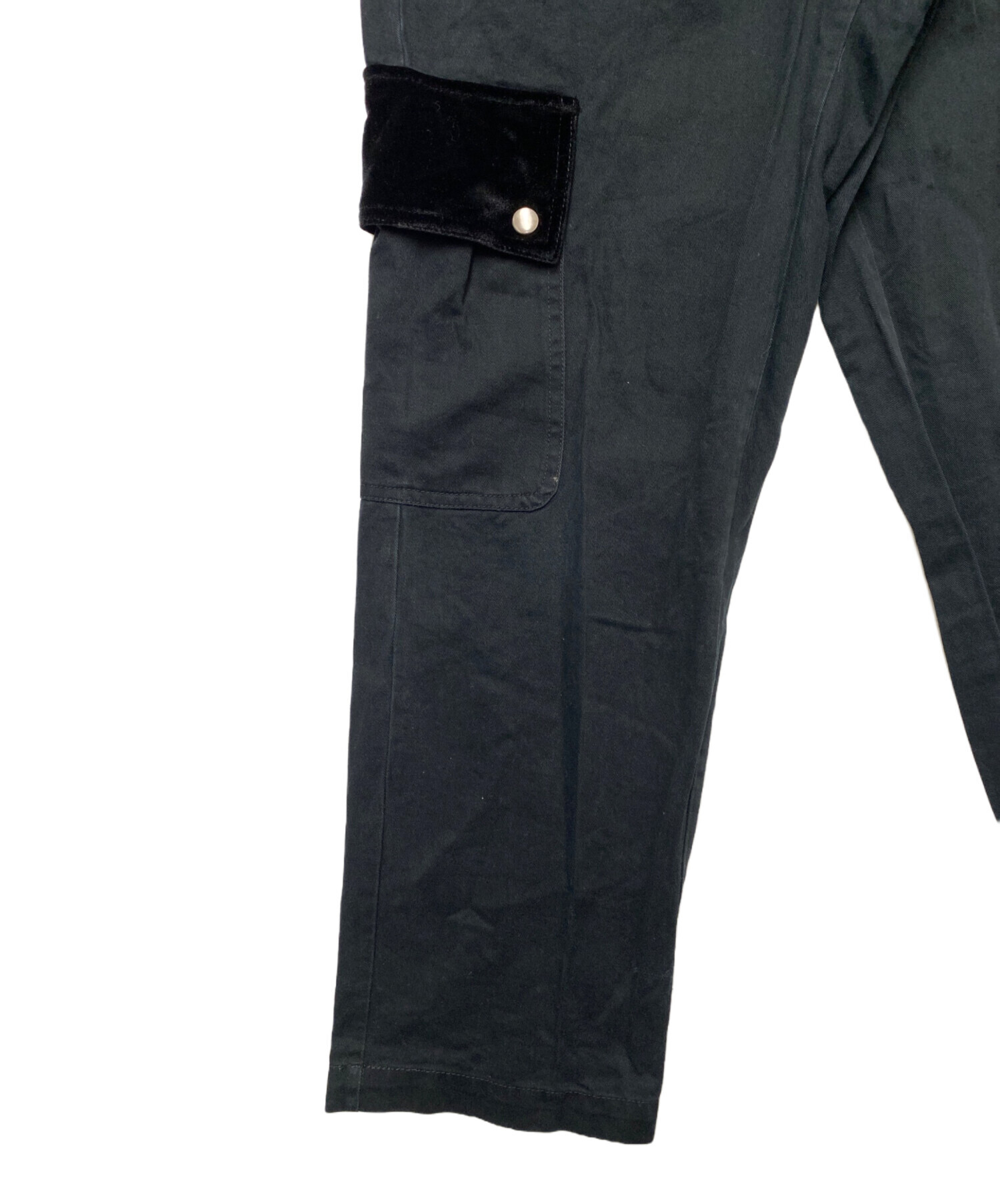 中古・古着通販】stussy (ステューシー) カーゴパンツ ブラック サイズ