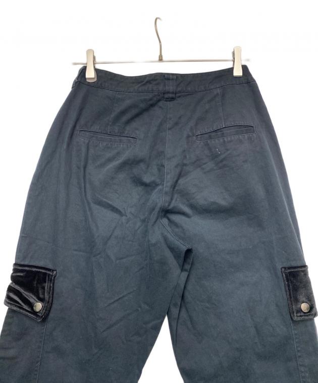 中古・古着通販】stussy (ステューシー) カーゴパンツ ブラック サイズ