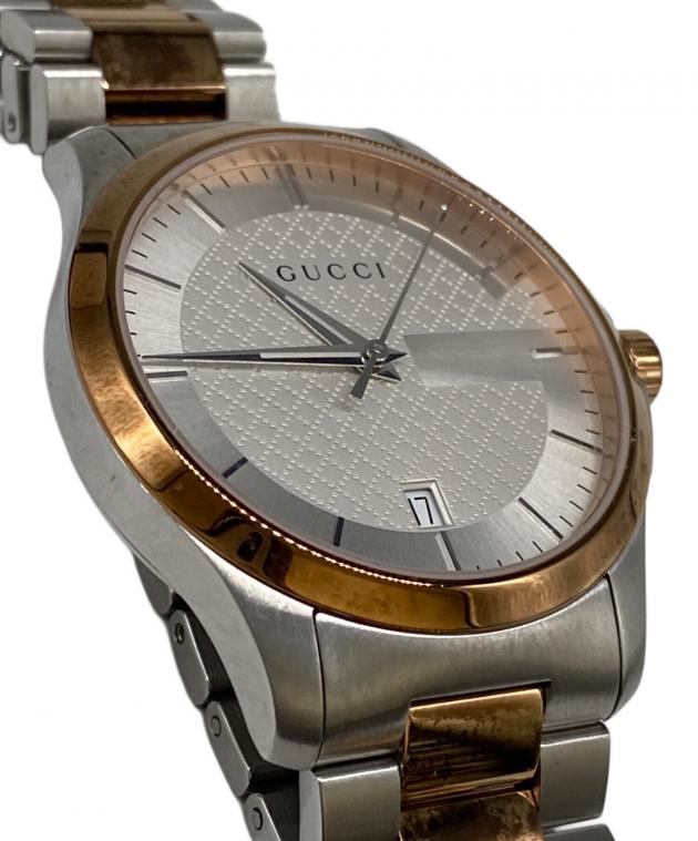 中古・古着通販】GUCCI (グッチ) 腕時計 ホワイト｜ブランド・古着通販