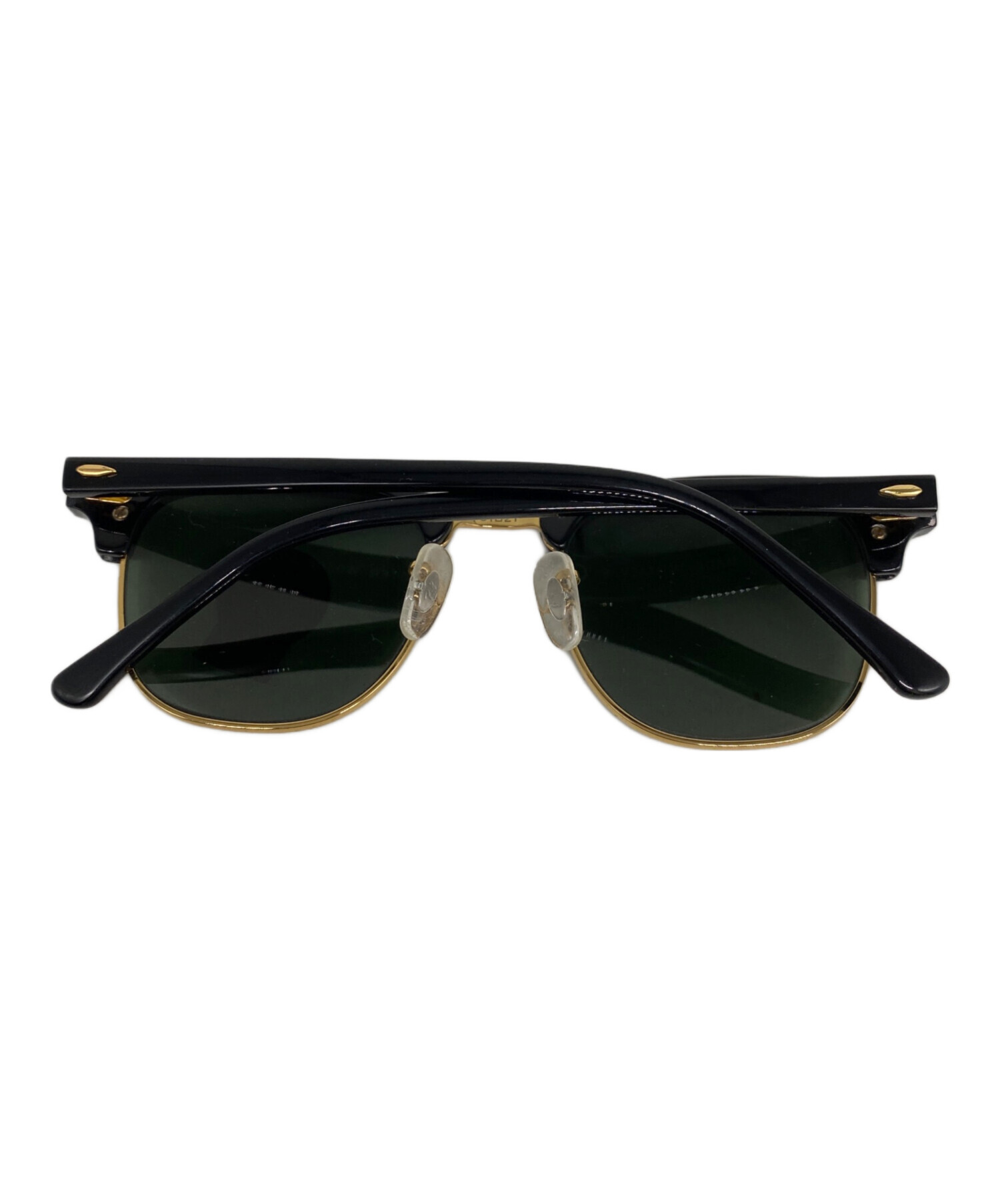中古・古着通販】RAY-BAN (レイバン) サングラス ブラック×ゴールド 