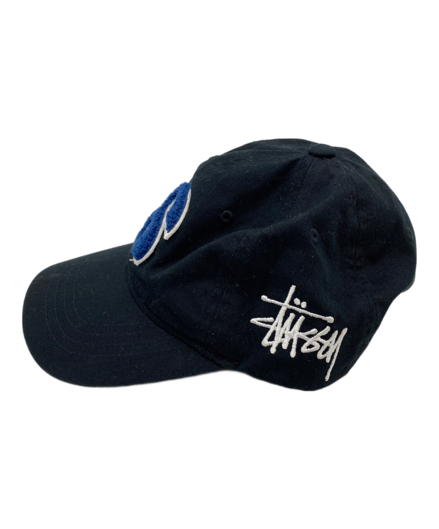 中古・古着通販】stussy (ステューシー) キャップ ブラック｜ブランド