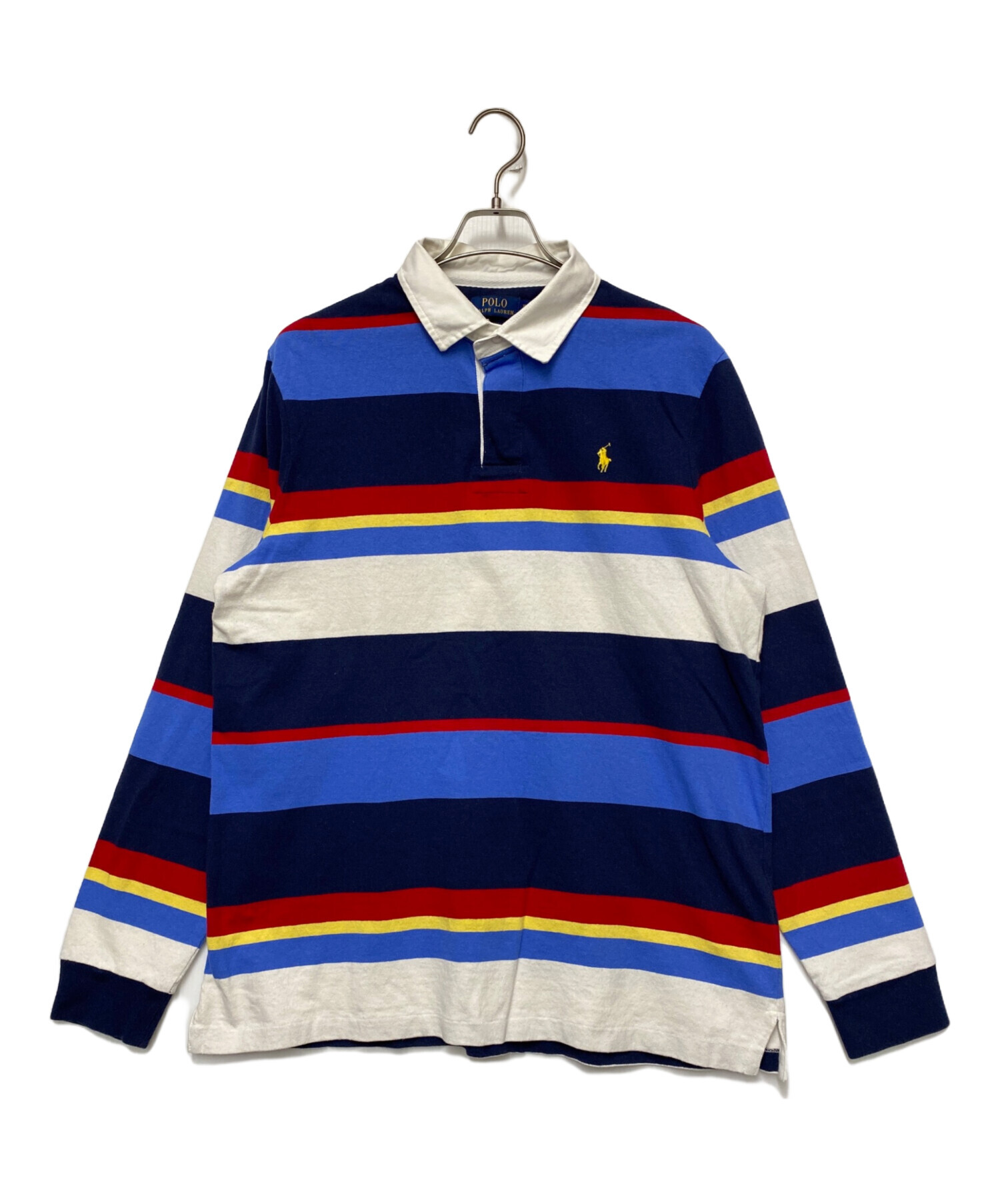 Polo Ralph Lauren マルチカラー　ラガーシャツ　M Polo Ralph Lauren マルチカラー ラガーシャツ M POLO RALPH LAUREN
