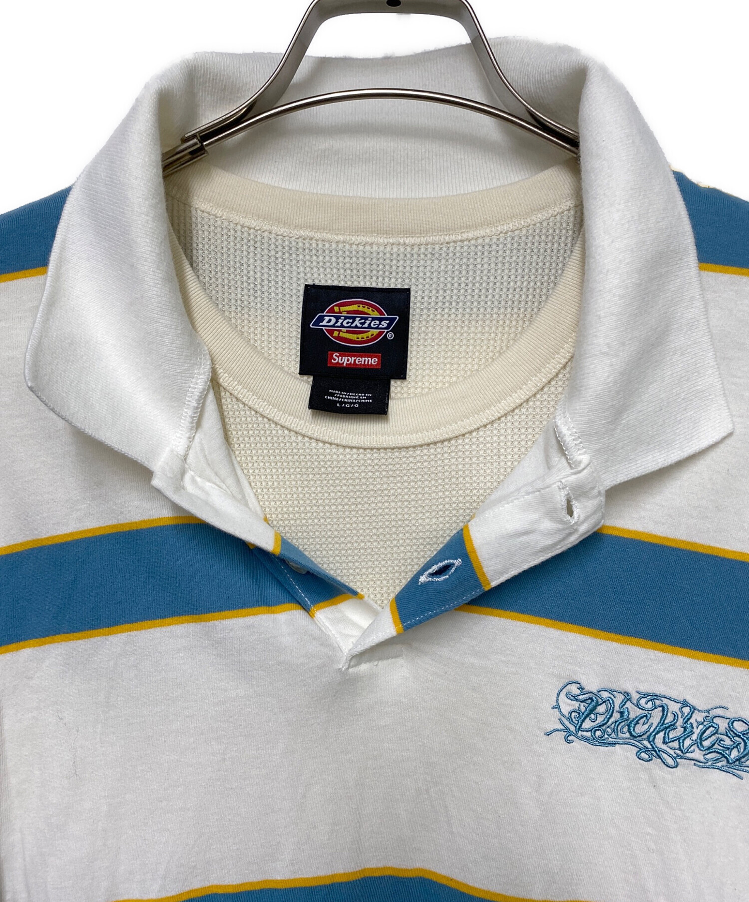 supremeポロシャツ 中古・古着通販】SUPREME (シュプリーム) Dickies (ディッキーズ