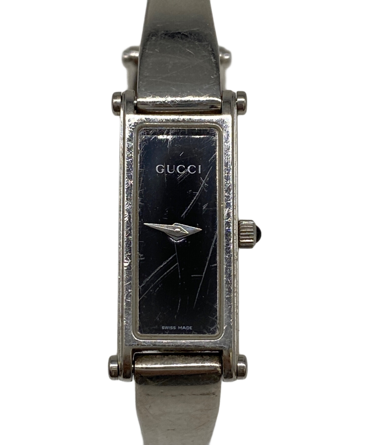 中古・古着通販】GUCCI (グッチ) 腕時計 ブラック｜ブランド・古着通販
