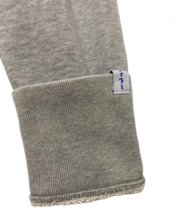 美品 日本製 ビームス 別注 ループウィラー グレー ジップ アップ パーカー BEAMS PLUS（ビームス プラス）【別注】LOOPWHEELER / Slim Zip Sweat