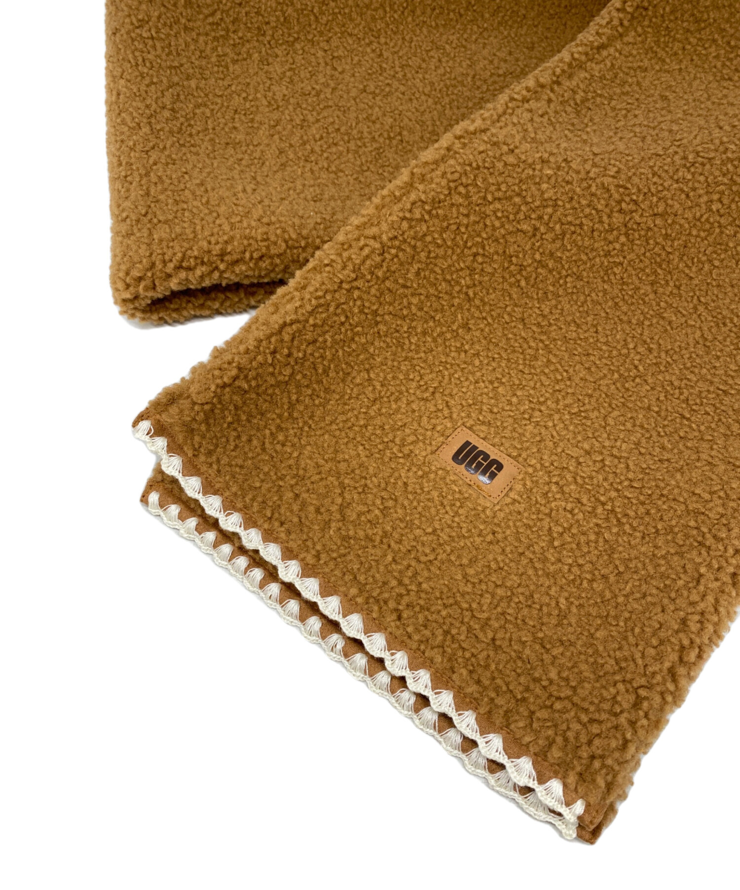 中古・古着通販】UGG (アグ) マフラー ブラウン 未使用品｜ブランド