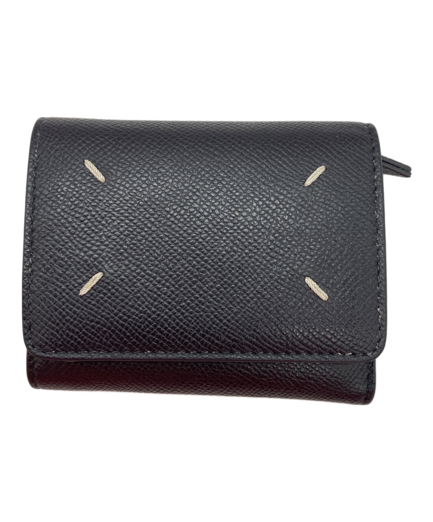 中古・古着通販】Maison Margiela (メゾンマルジェラ) 長財布 ブラック