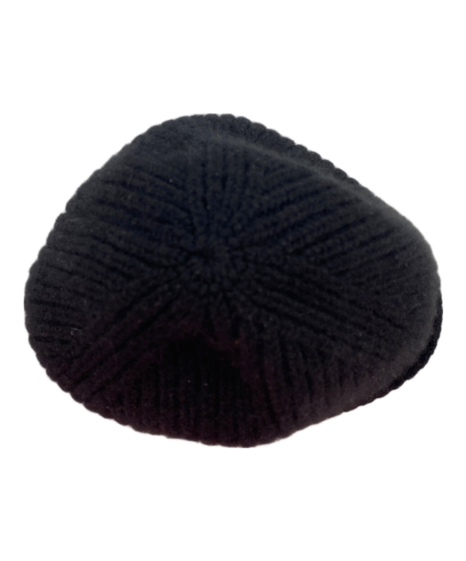 Louis Vuitton 黒 ニット帽 中古・古着通販】LOUIS VUITTON (ルイ ヴィトン) ニット帽 ブラック