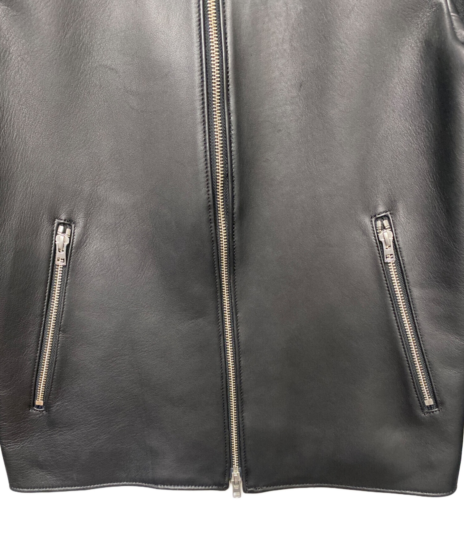 中古・古着通販】LIDnM (リドム) シングルライダースジャケット