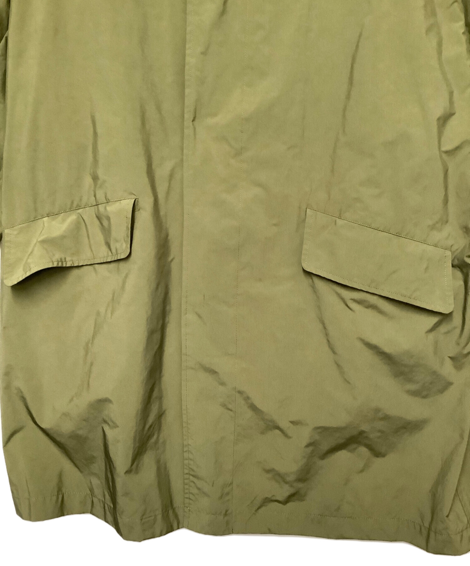 中古・古着通販】ORCIVAL (オーシバル) ステンカラーコート カーキ