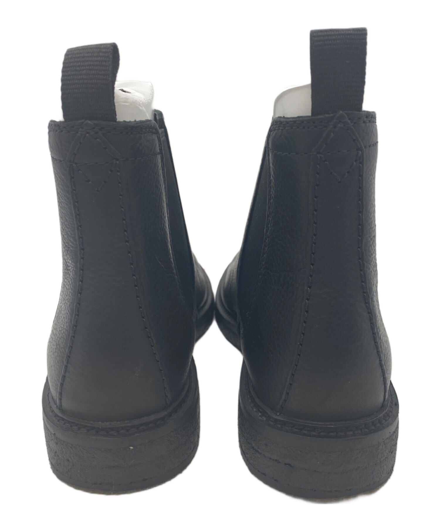 中古・古着通販】CLARKS (クラークス) サイドゴアブーツ ブラック