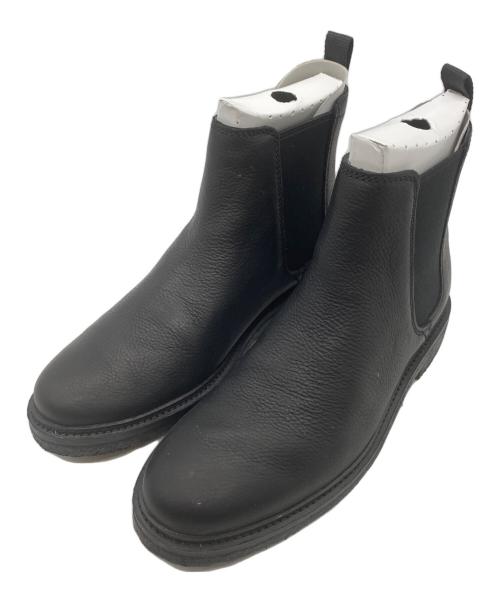 中古・古着通販】CLARKS (クラークス) サイドゴアブーツ ブラック