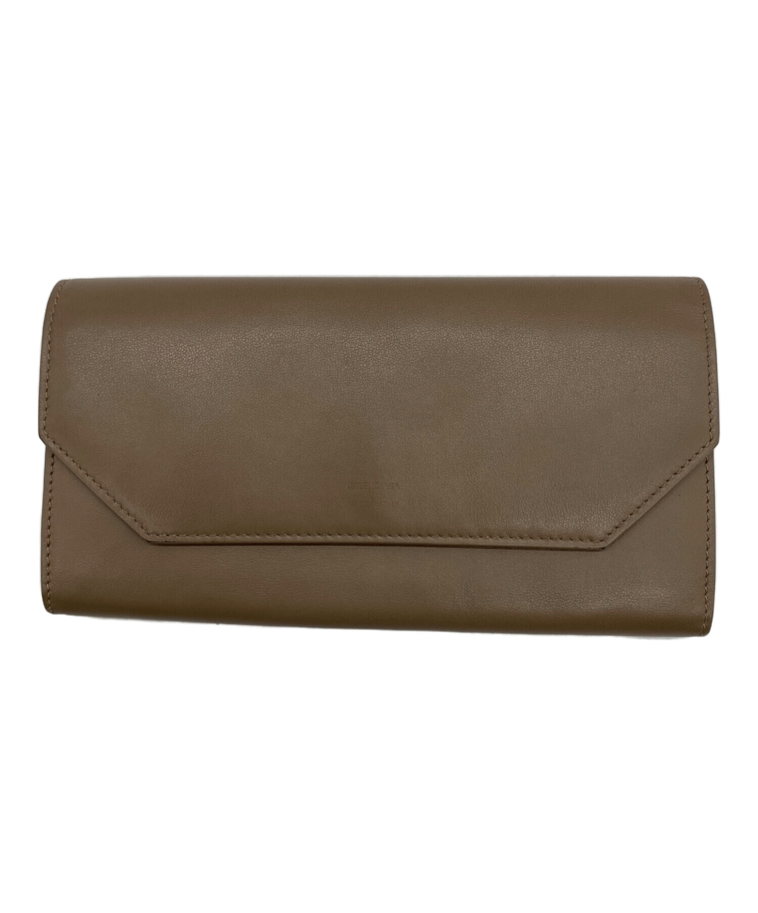 中古・古着通販】BALENCIAGA (バレンシアガ) 長財布 ベージュ 