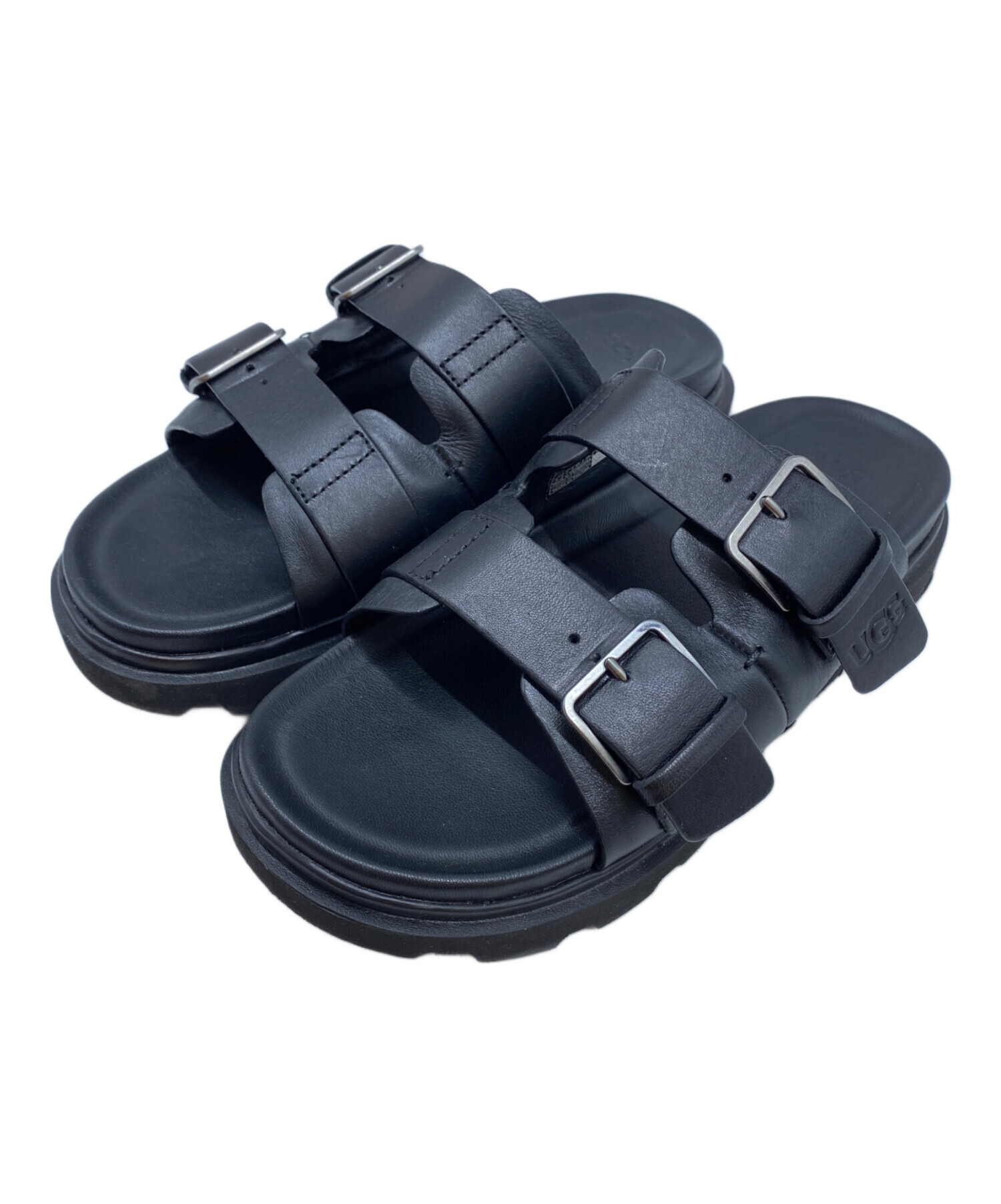 中古・古着通販】UGG (アグ) Capitola Buckle Slide ブラック サイズ
