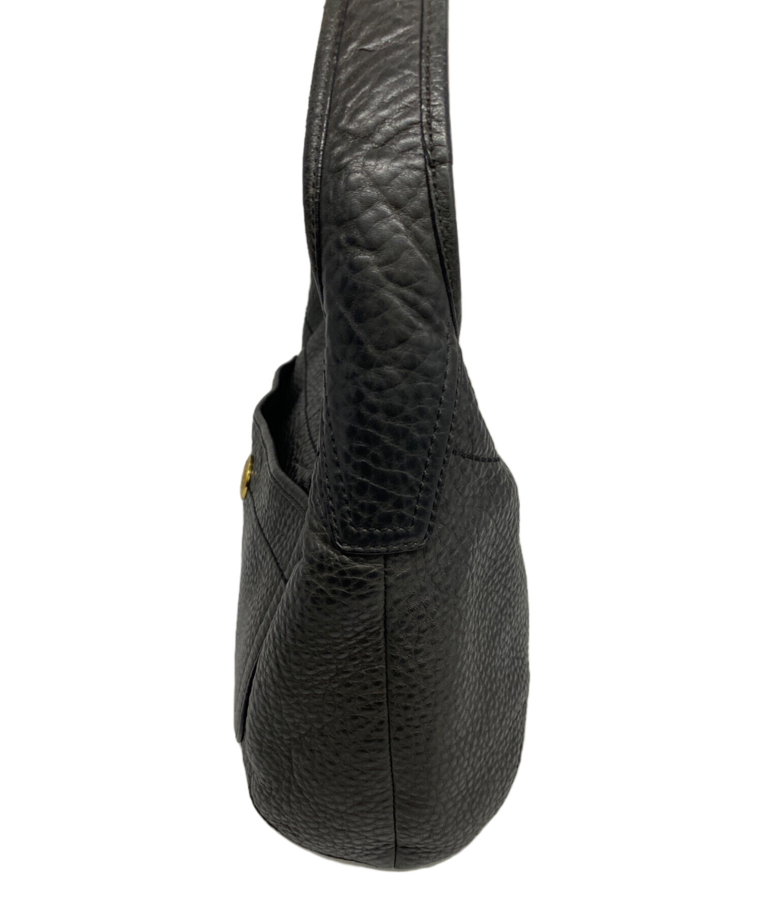 中古・古着通販】COACH (コーチ) ワンショルダーバッグ ブラック