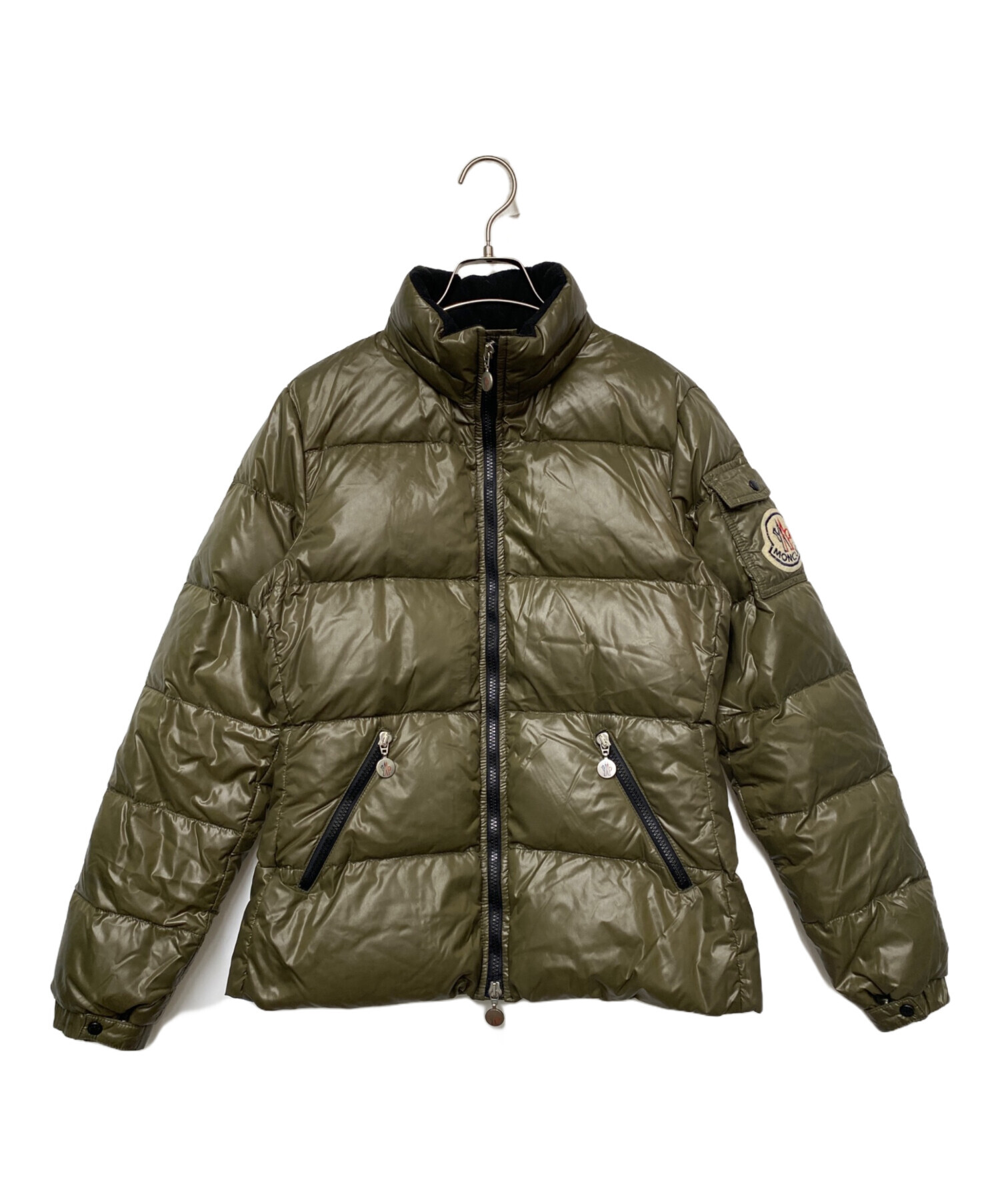 中古・古着通販】MONCLER (モンクレール) ダウンジャケット カーキ