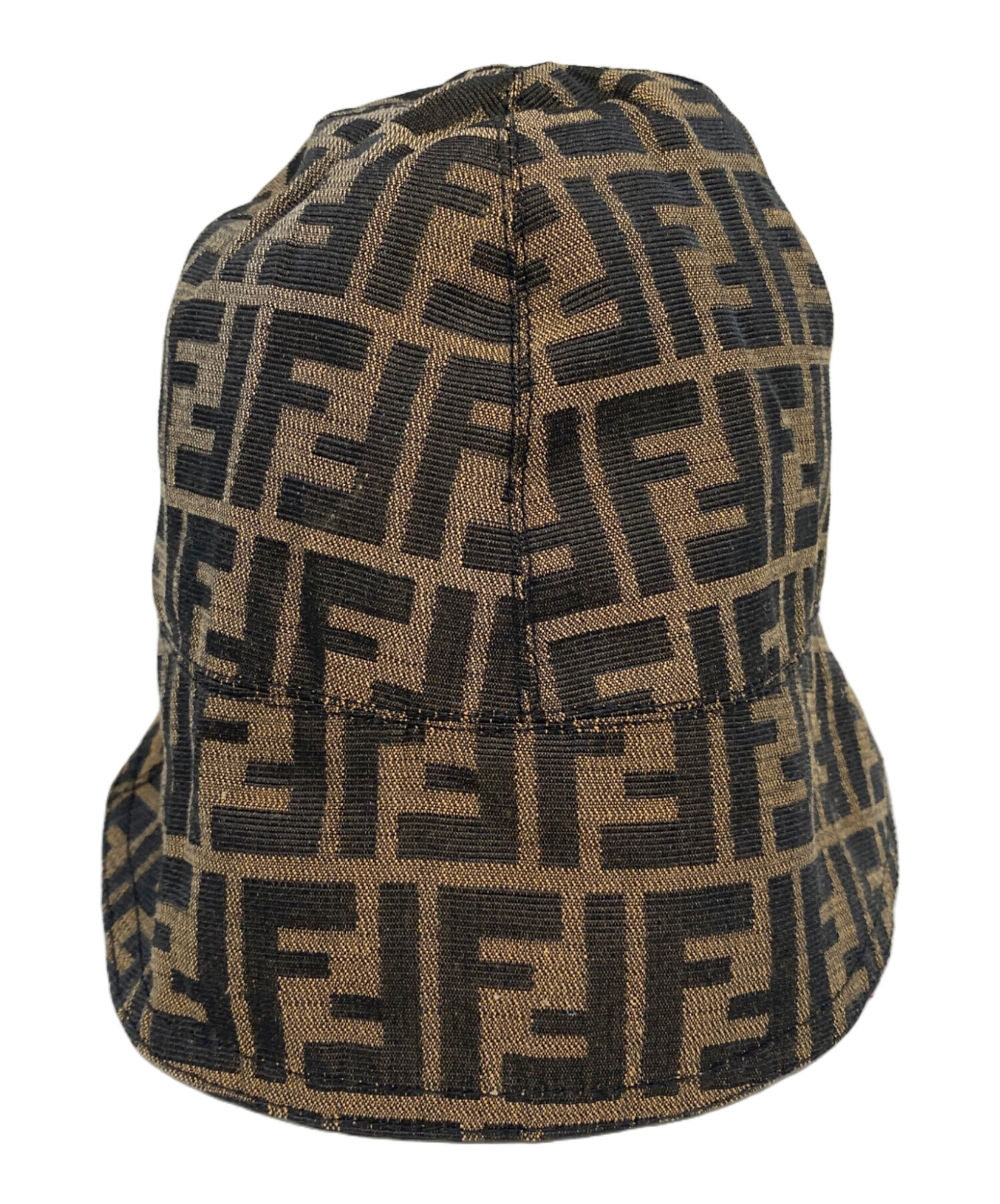 Fendi バケットハット ブラウン 中古・古着通販】FENDI (フェンディ) バケットハット ブラウン