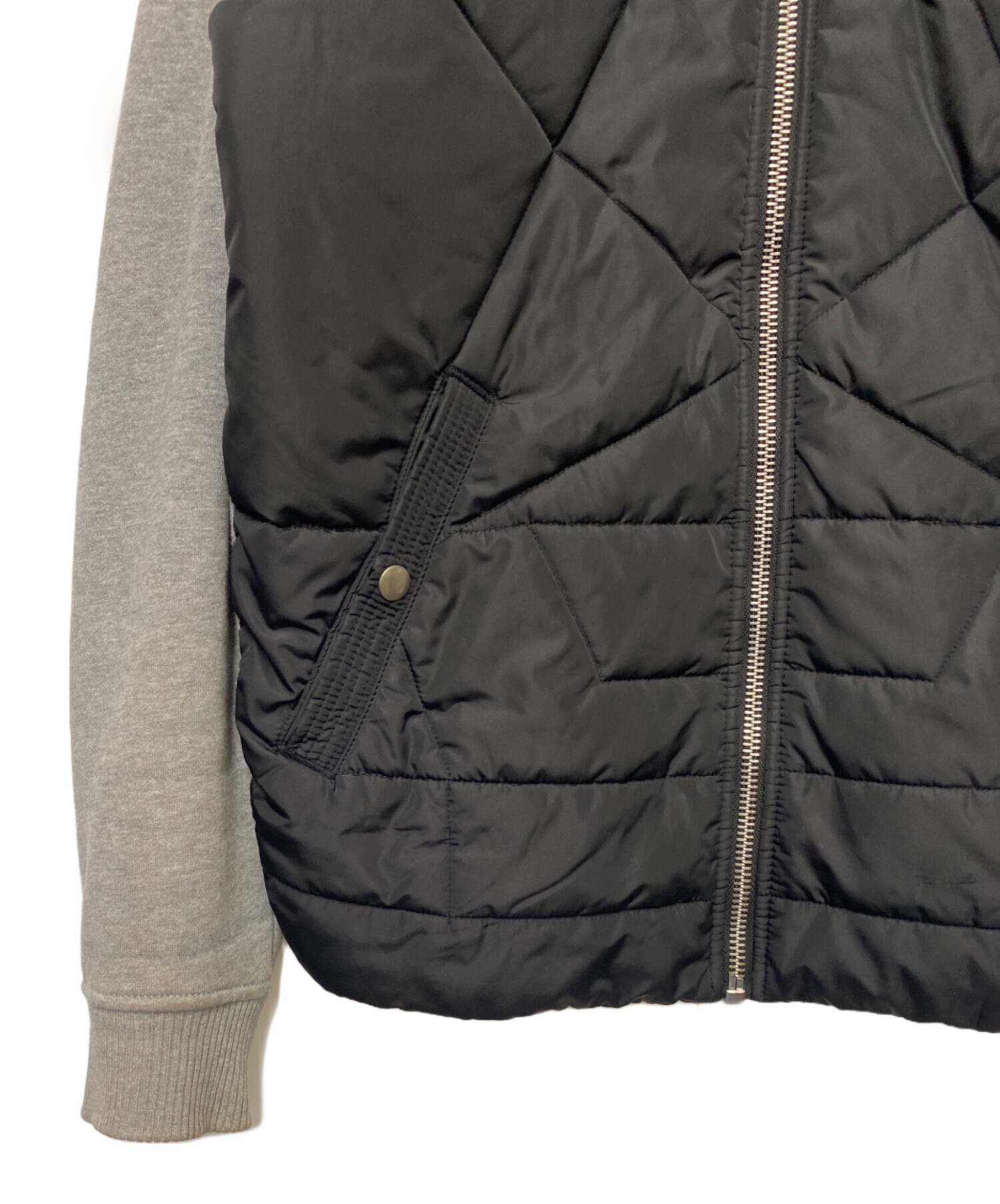 ディーゼル ブルゾン ジャケット ビンテージ 中古・古着通販】DIESEL (ディーゼル) ブルゾン グレー×ブラック