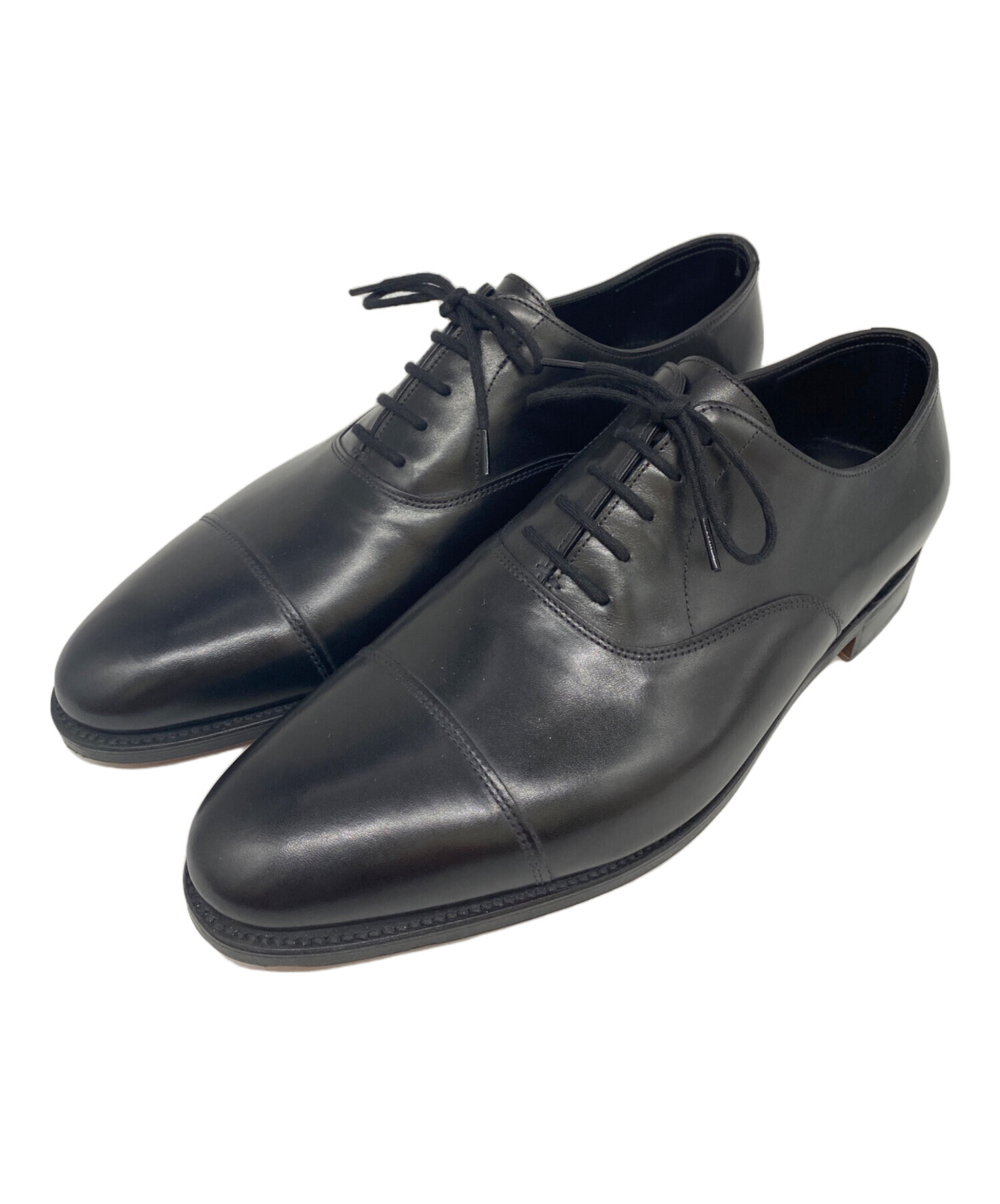 John Lobb ストレートチップ　ブラック　8 中古・古着通販】JOHN LOBB (ジョンロブ) ストレートチップシューズ