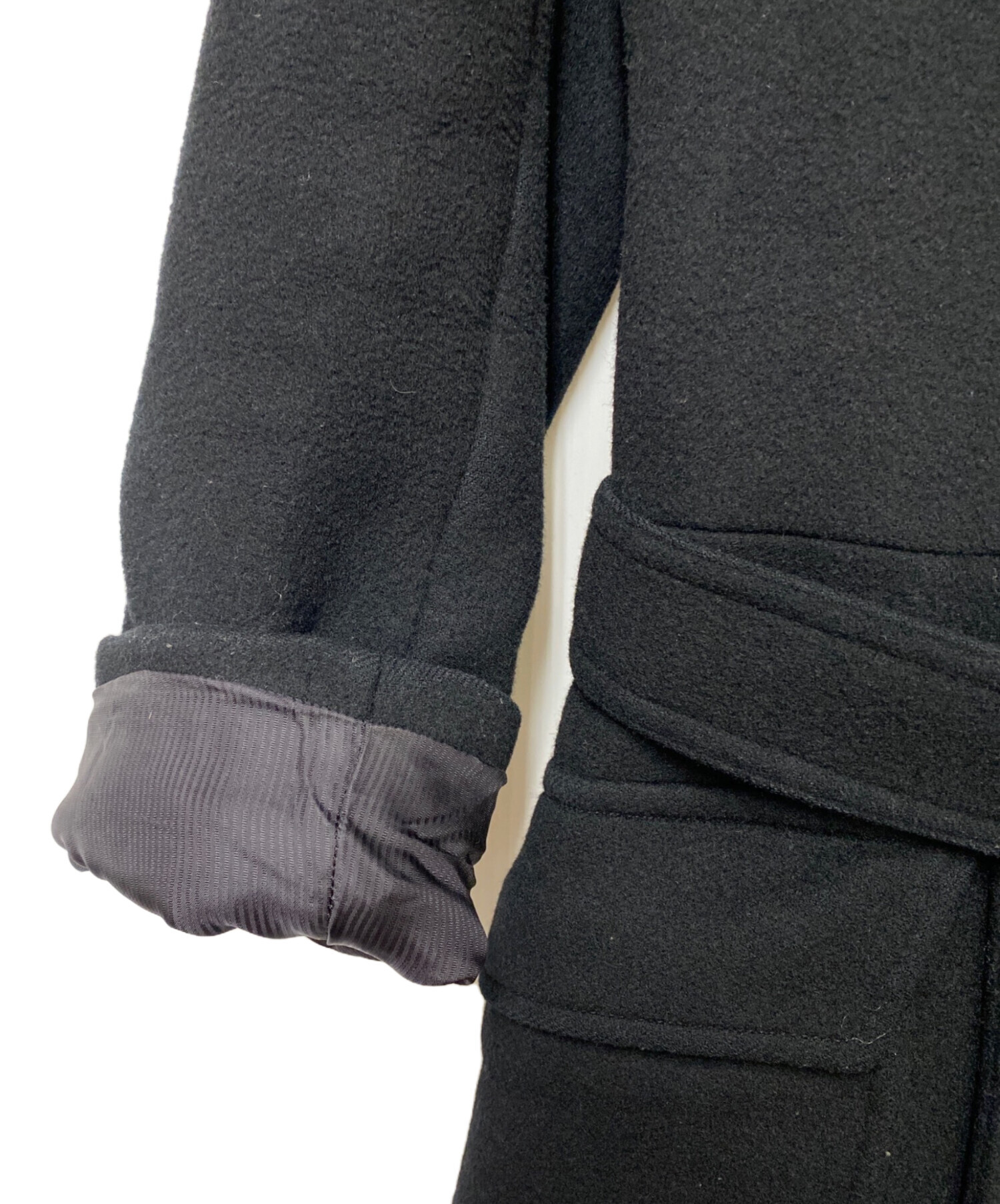 中古・古着通販】N.HOOLYWOOD (エヌ ハリウッド) ベルト付きコート