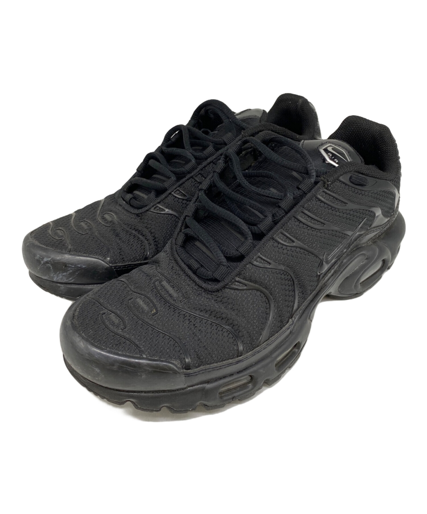 中古・古着通販】NIKE (ナイキ) AIR MAX PLUS ブラック サイズ:27.5 