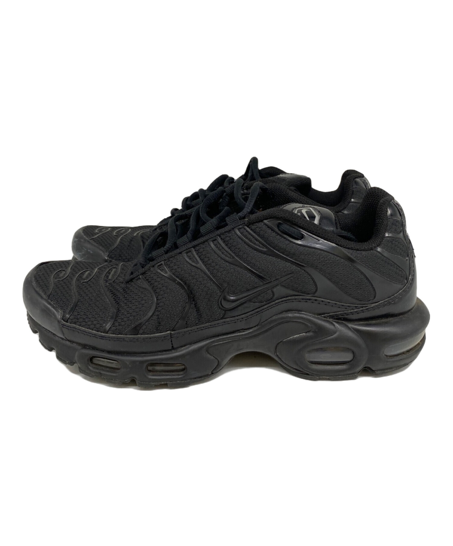 中古・古着通販】NIKE (ナイキ) AIR MAX PLUS ブラック サイズ:27.5 