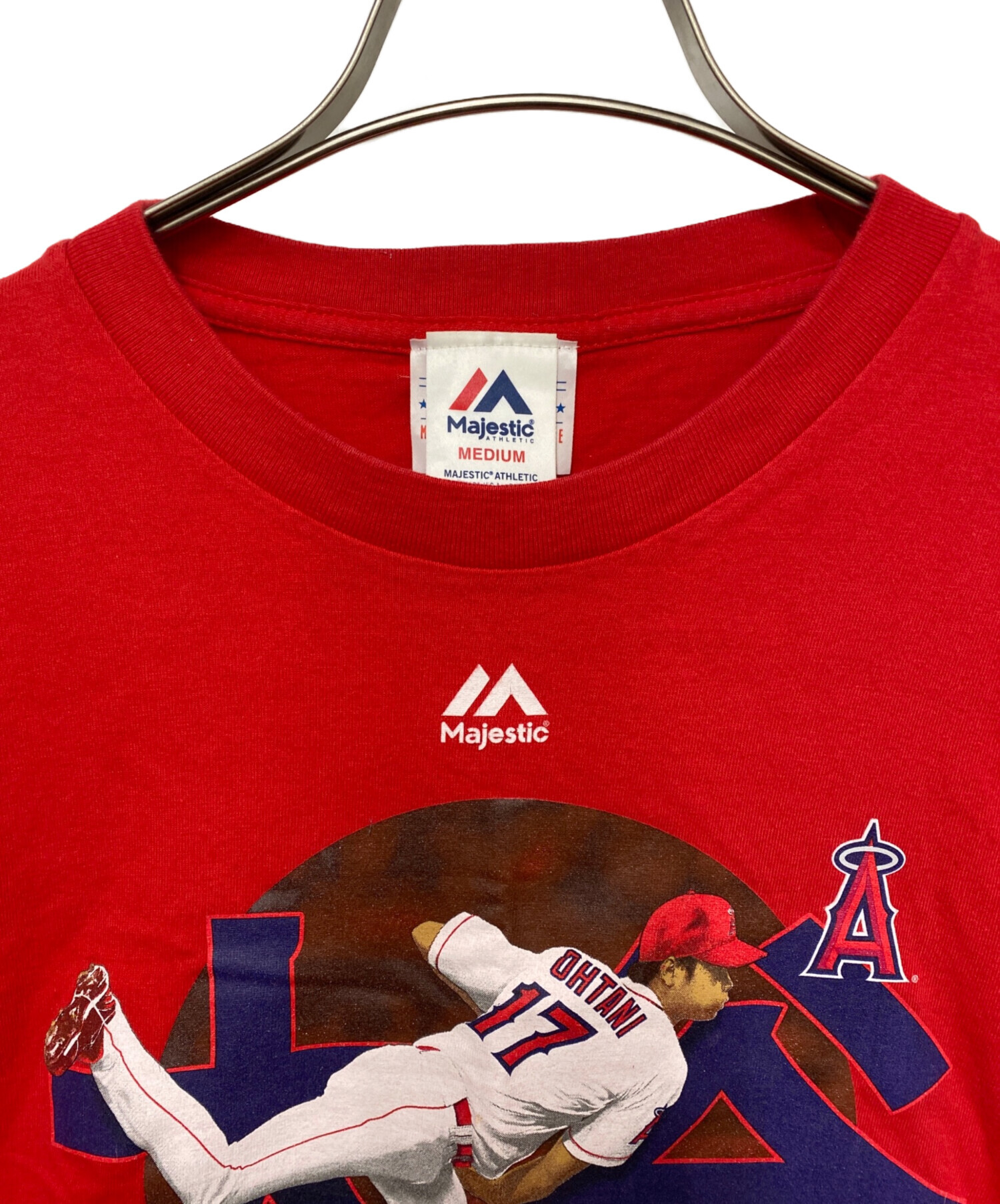 中古・古着通販】Majestic (マジェスティック) 半袖Tシャツ レッド