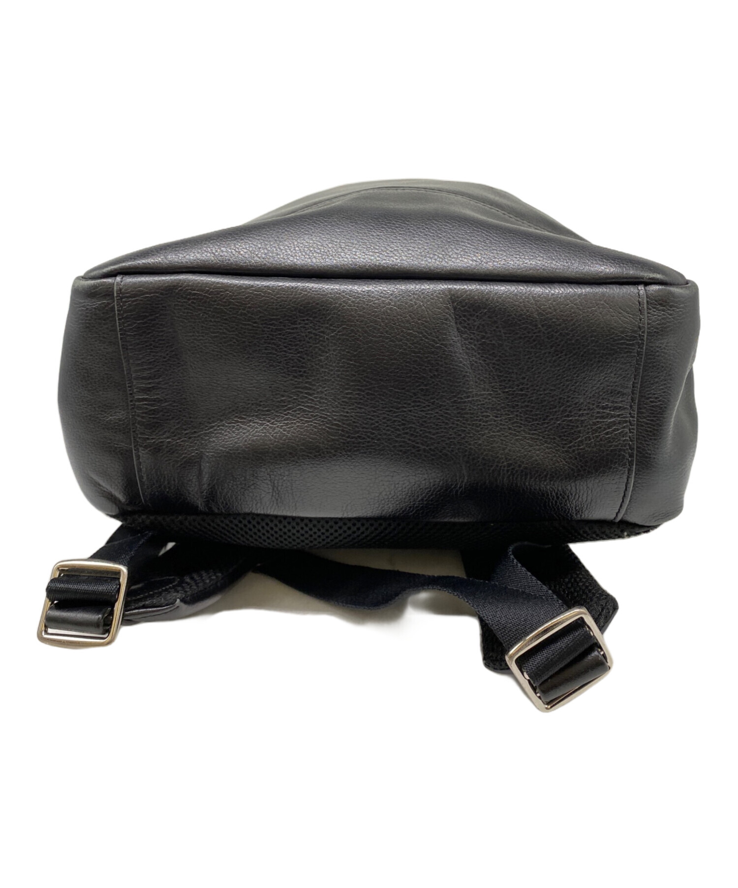 中古・古着通販】COACH (コーチ) レザーリュック ブラック｜ブランド