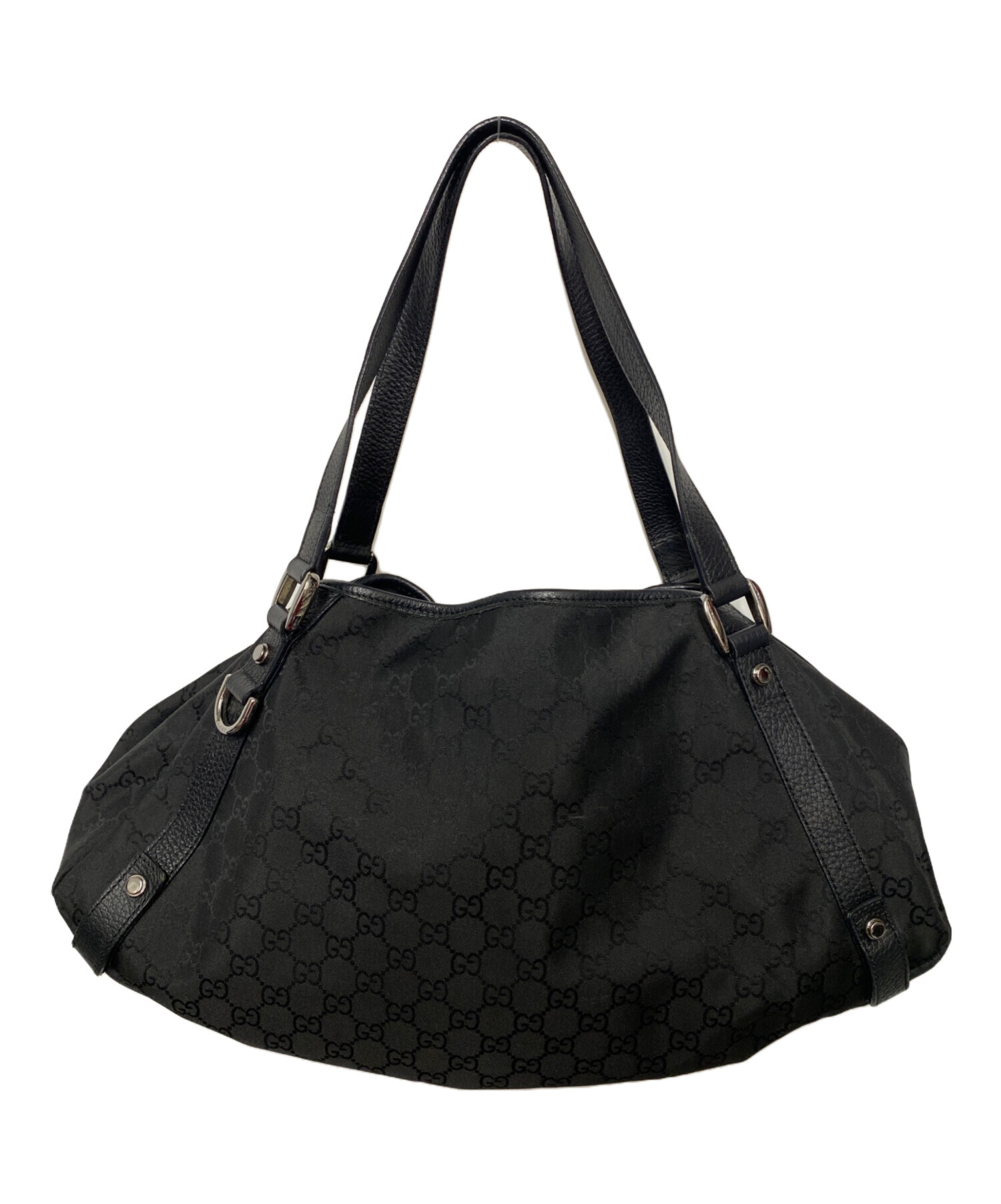 中古・古着通販】GUCCI (グッチ) トートバッグ ブラック サイズ