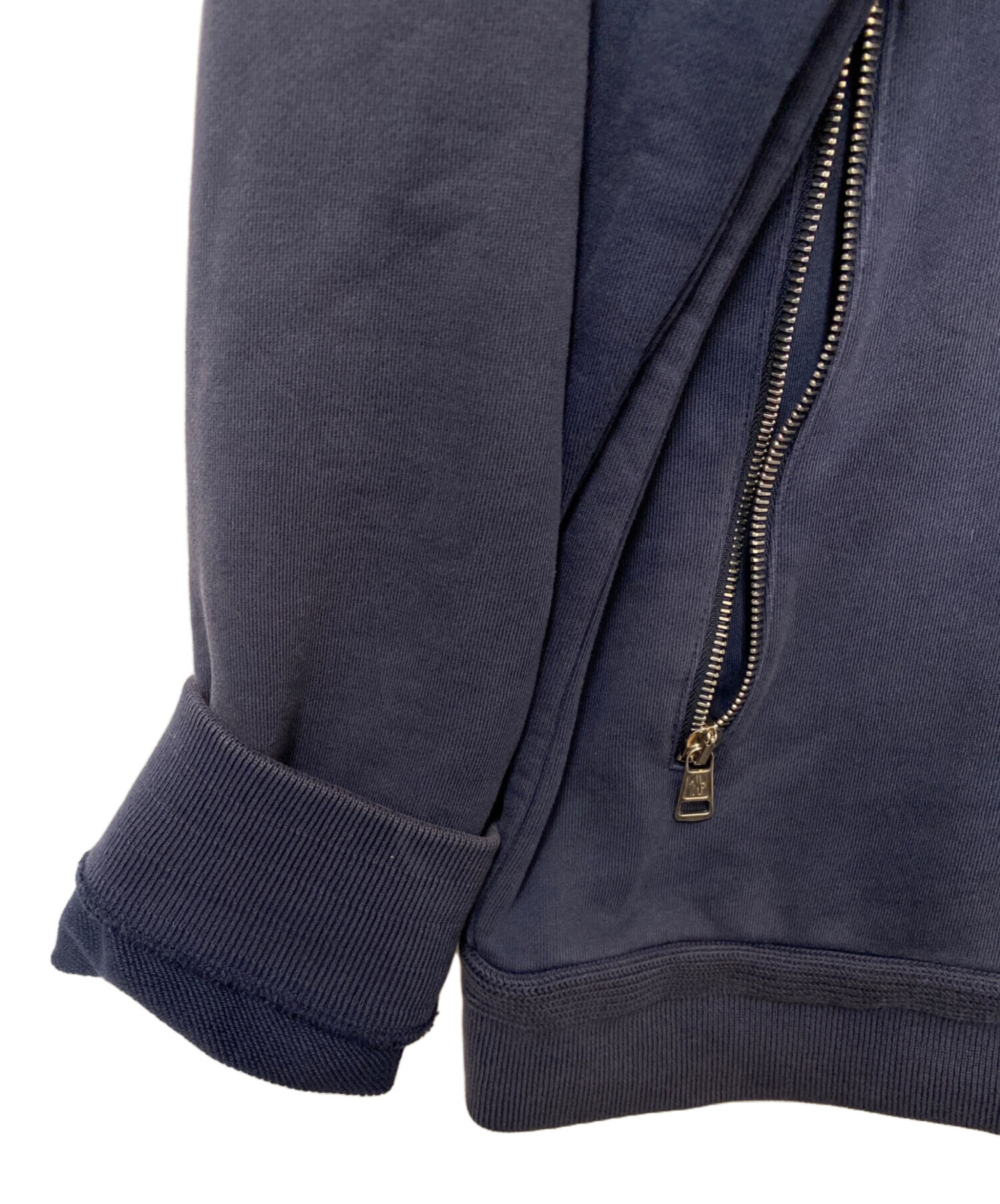 中古・古着通販】MONCLER (モンクレール) ジップパーカー ネイビー