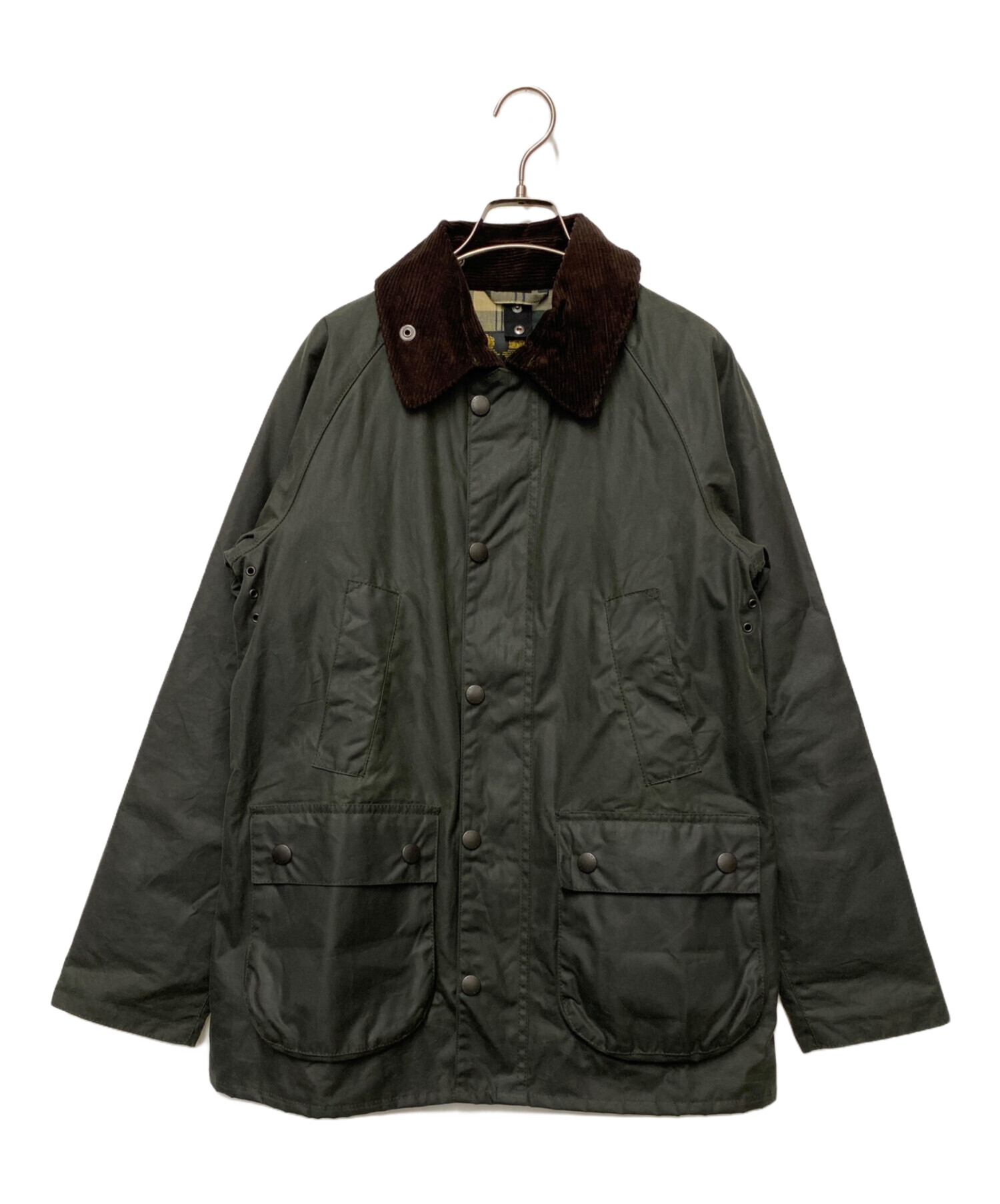 Barbour オリーブグリーン ジャケット サイズ36 中古・古着通販】Barbour (バブアー) オイルドジャケット グリーン