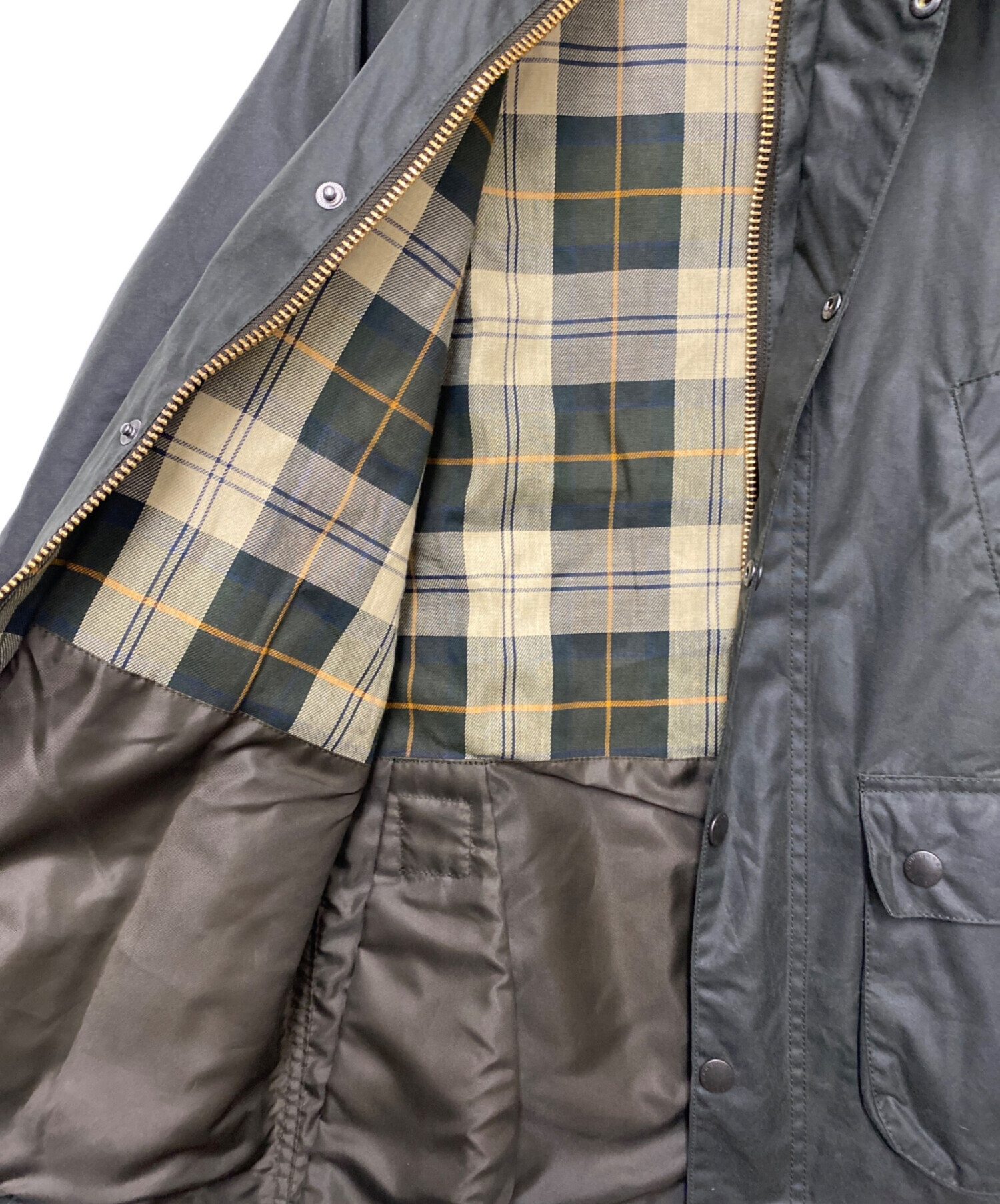 中古・古着通販】Barbour (バブアー) オイルドジャケット グリーン
