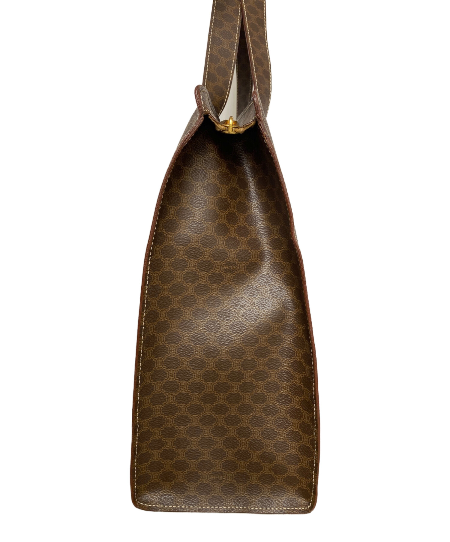 中古・古着通販】CELINE (セリーヌ) トートバッグ ブラウン｜ブランド